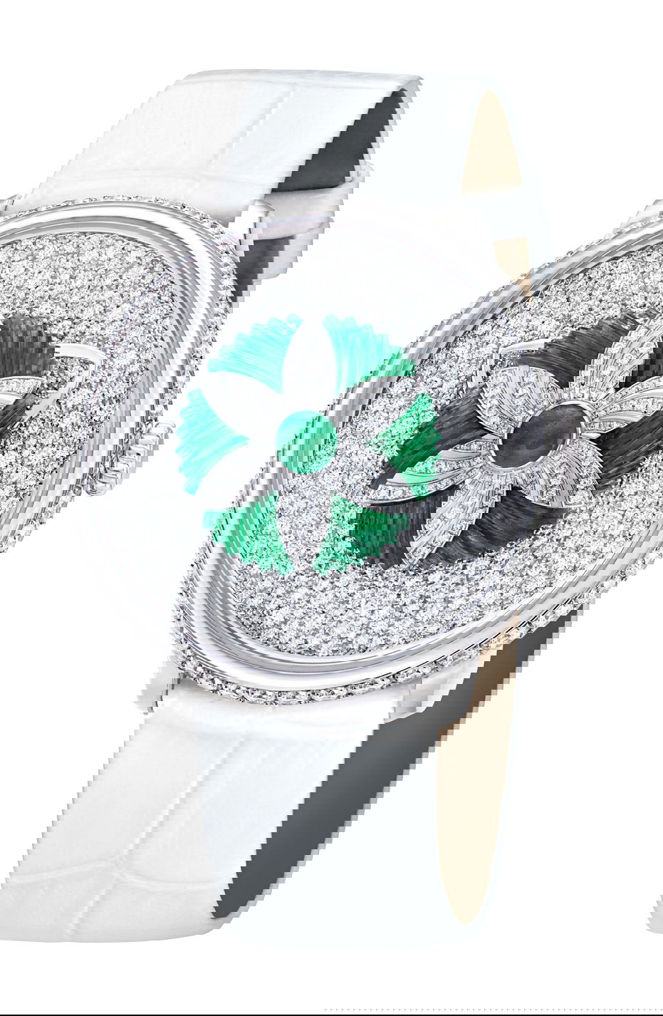 Fabergé Dalliance Lady Libertine II luxury timepiece - detailed view