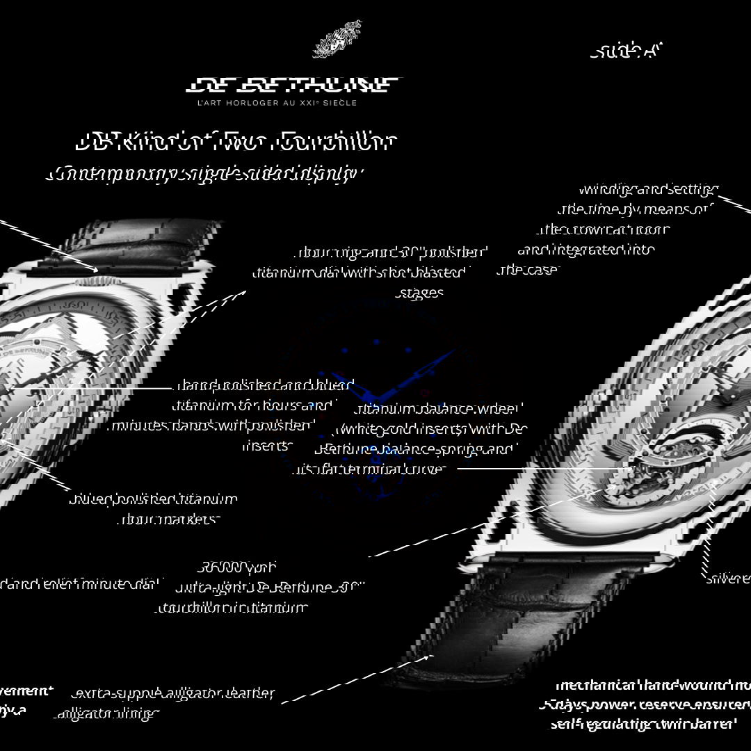 De Bethune DB Kind of Two Tourbillon - View 3