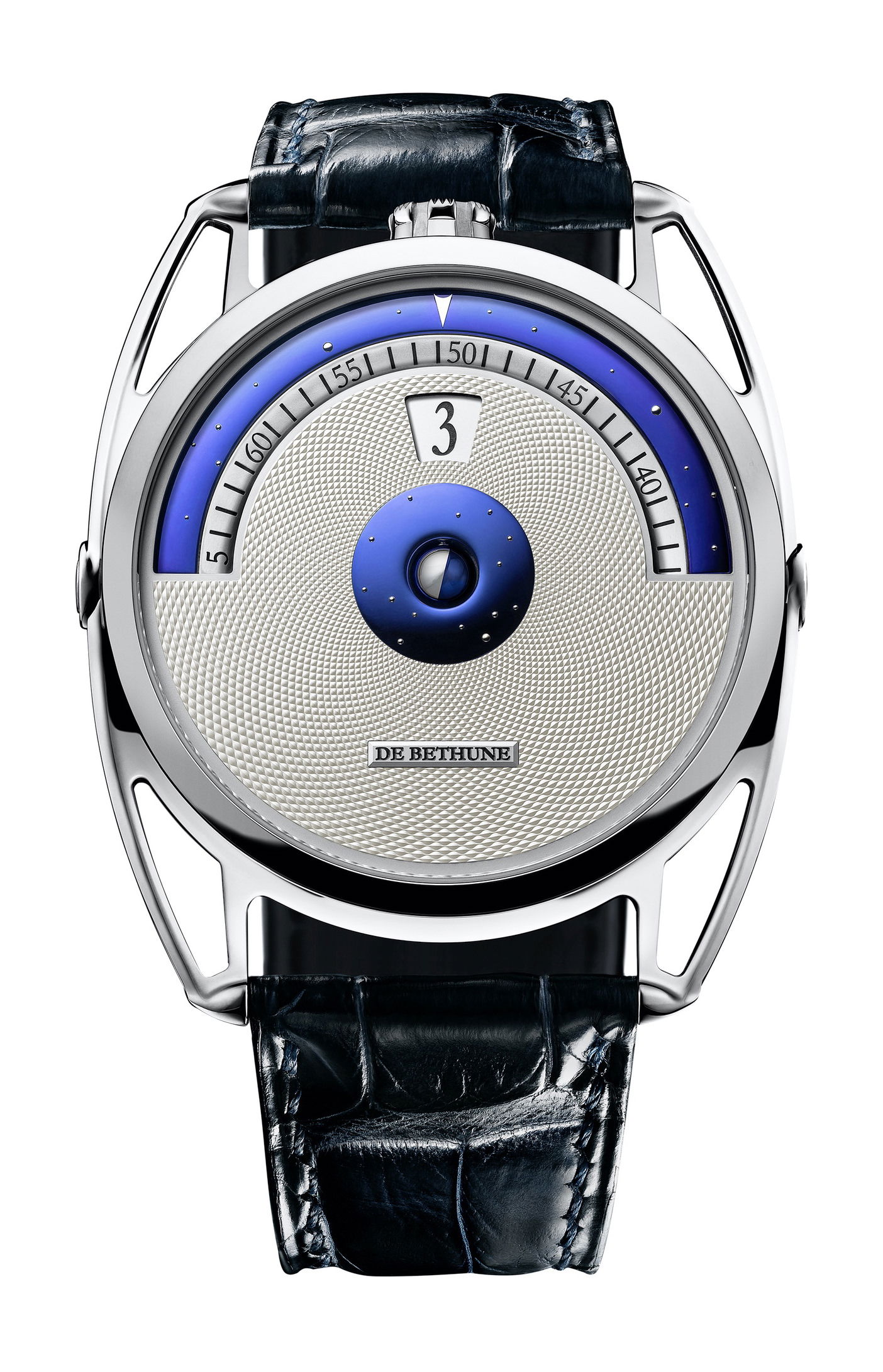 De Bethune DB28 Digitale luxury timepiece - detailed view