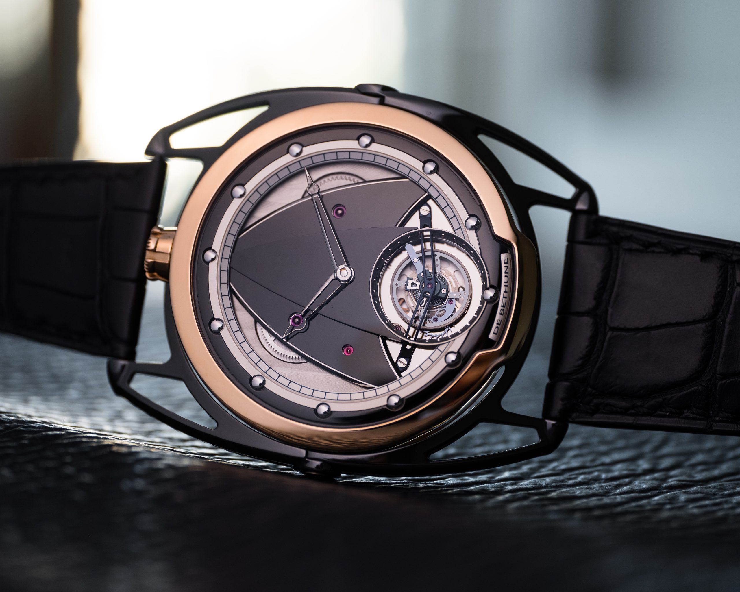 De Bethune DB28 Tourbillon Rose Gold - View 3