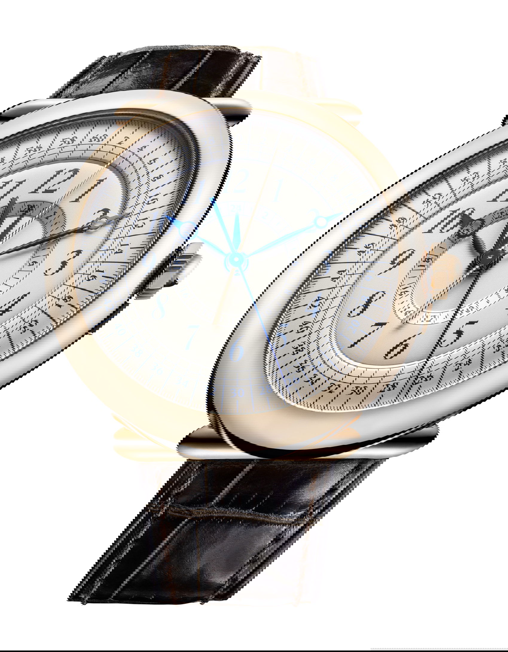 De Bethune DB29 Maxichrono Tourbillon luxury timepiece - detailed view
