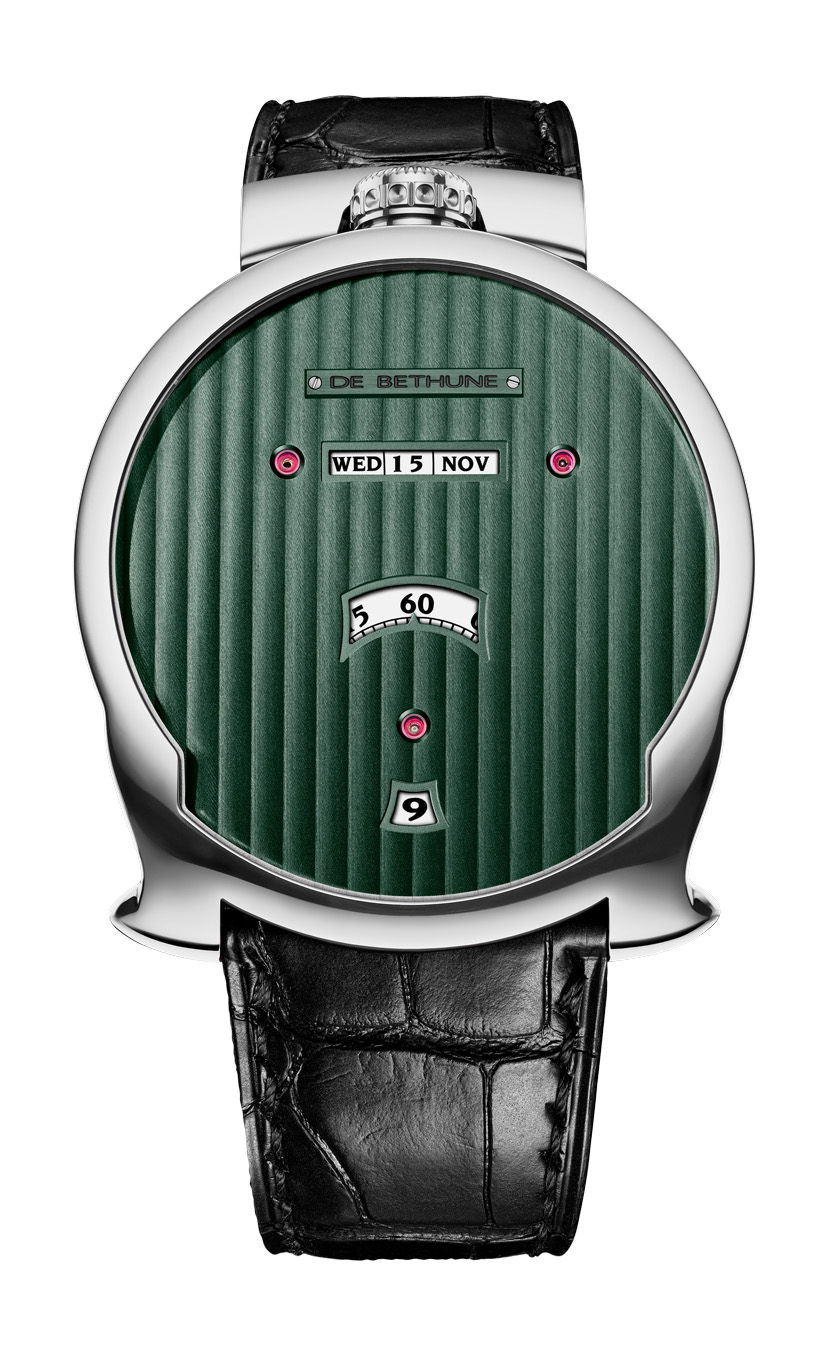 De Bethune DBD Evergreen luxury timepiece - detailed view