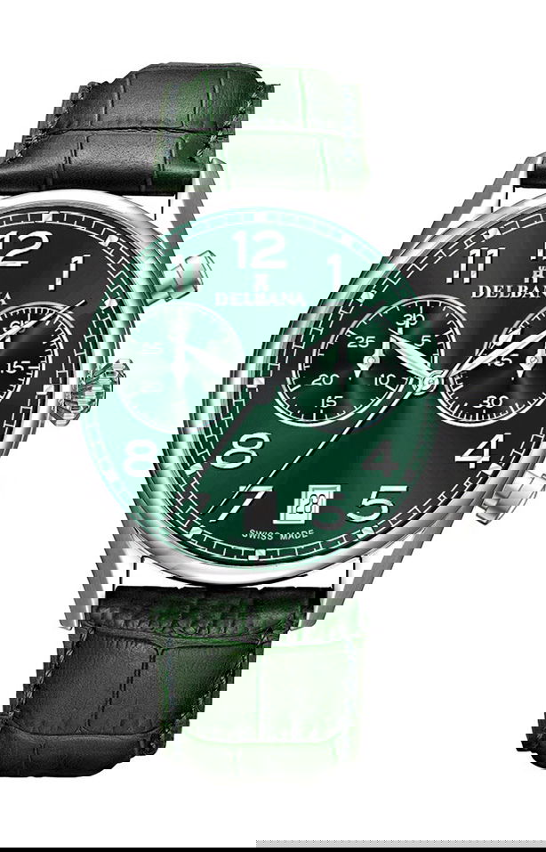 Delbana Florentino Chronograph luxury timepiece - detailed view