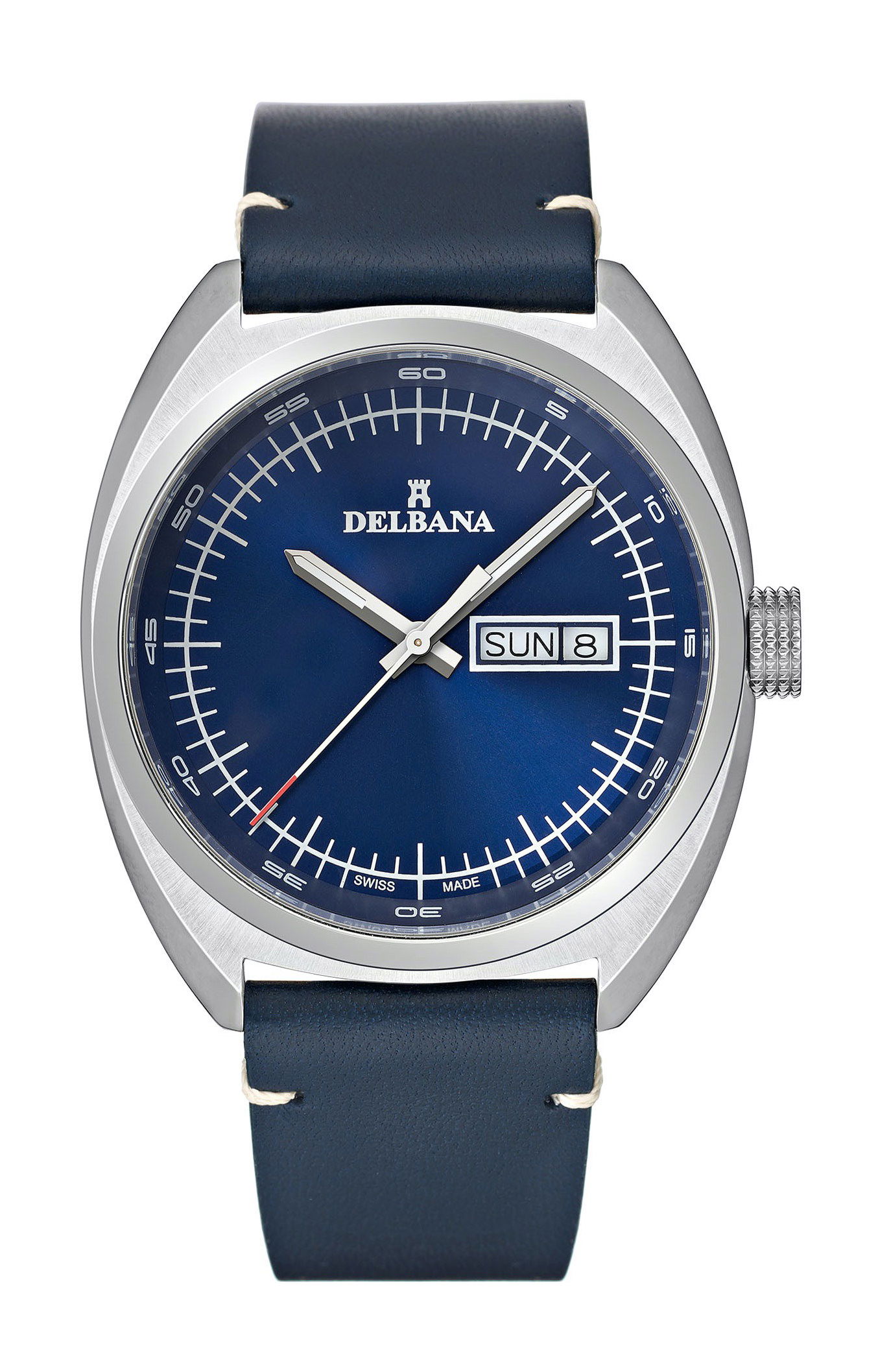 Delbana Locarno luxury timepiece - detailed view