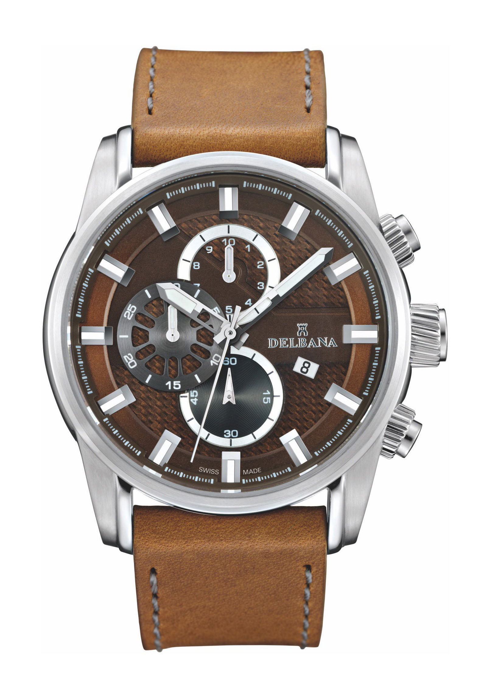 Delbana Orlando luxury timepiece - detailed view