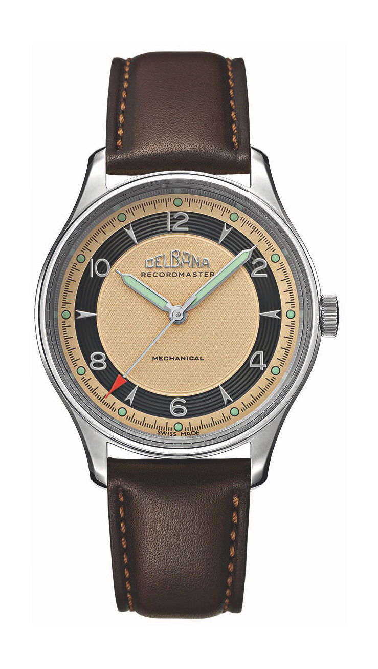 Delbana Recordmaster Mechanical luxury timepiece - detailed view