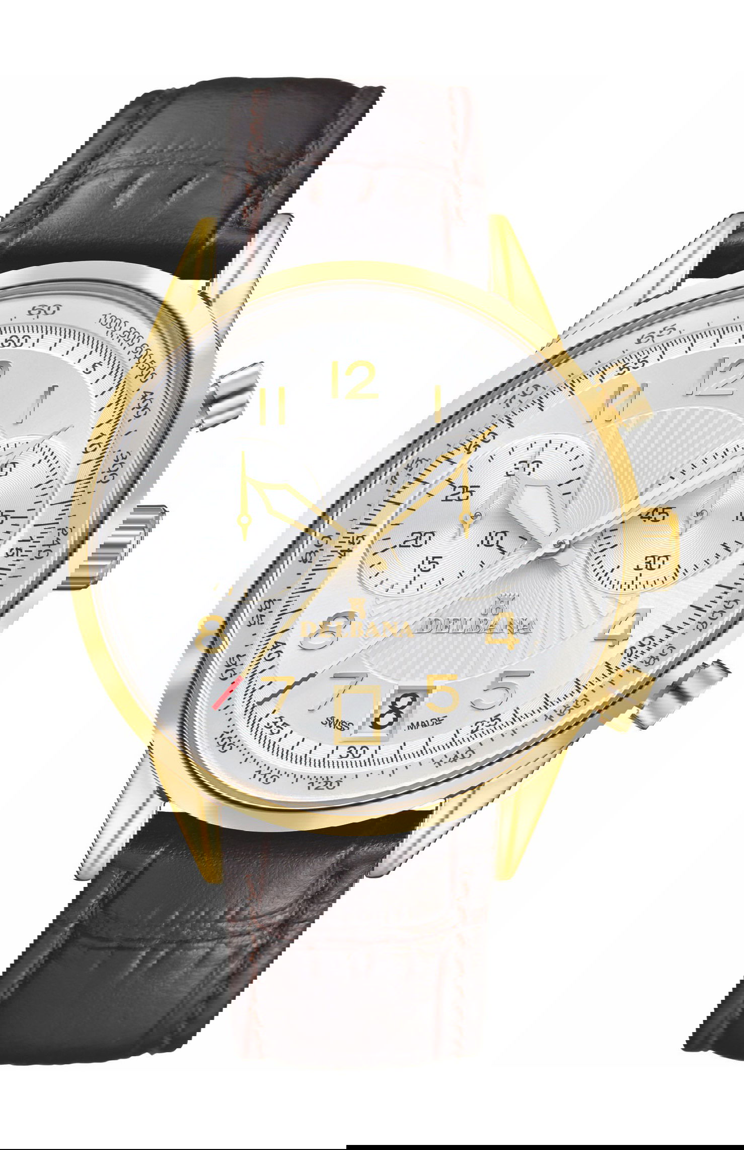 Delbana Retro Chronograph luxury timepiece - detailed view