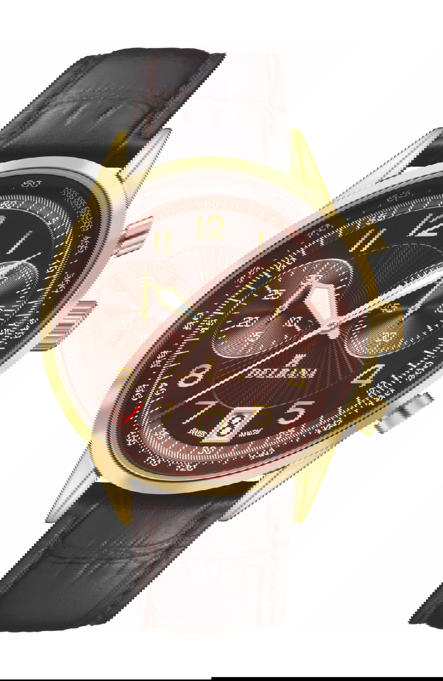 Delbana Retro Chronograph luxury timepiece - detailed view