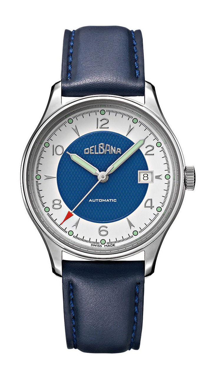 Delbana Rotonda luxury timepiece - detailed view