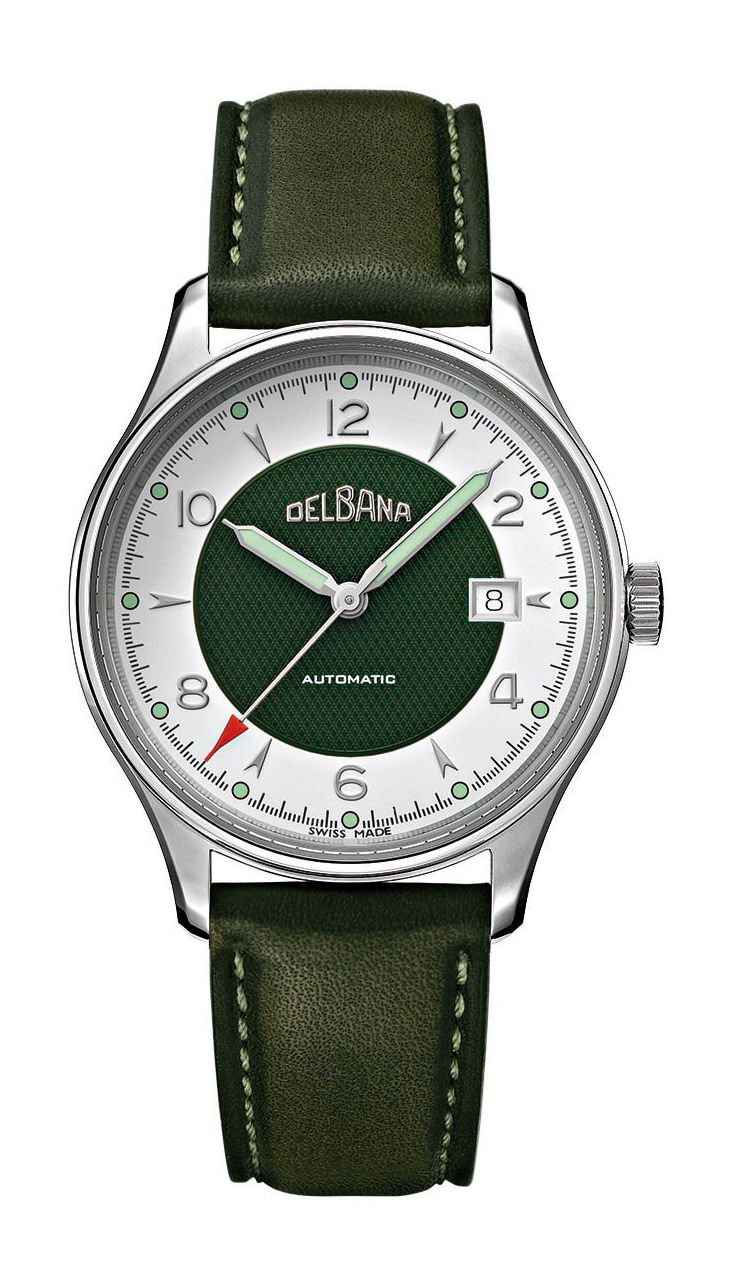 Delbana Rotonda luxury timepiece - detailed view