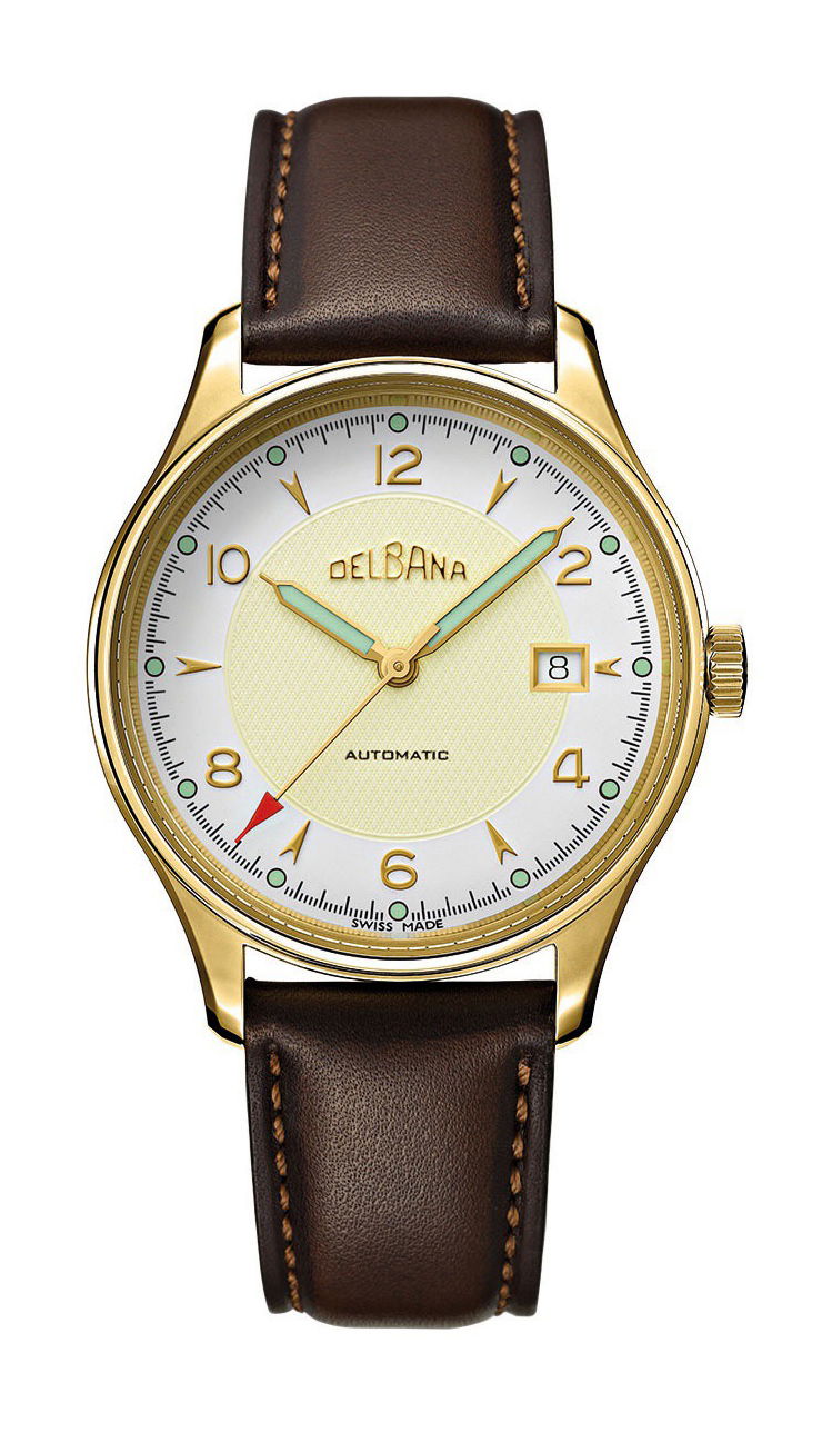 Delbana Rotonda luxury timepiece - detailed view