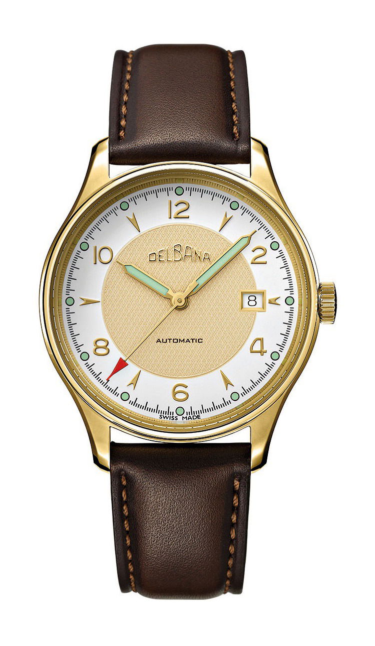 Delbana Rotonda luxury timepiece - detailed view