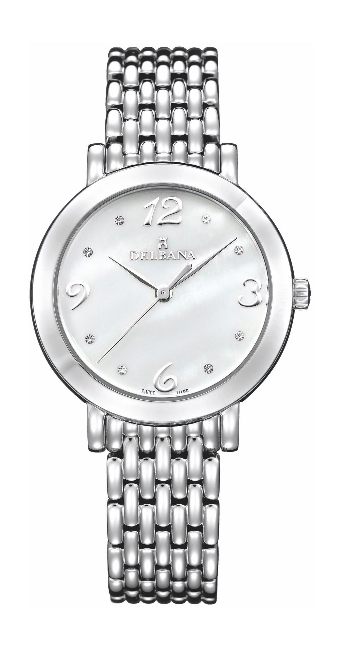 Delbana Villanova luxury timepiece - detailed view