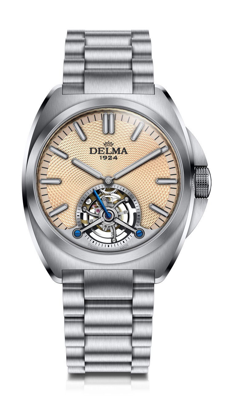 Delma 1924 Tourbillon luxury timepiece - detailed view