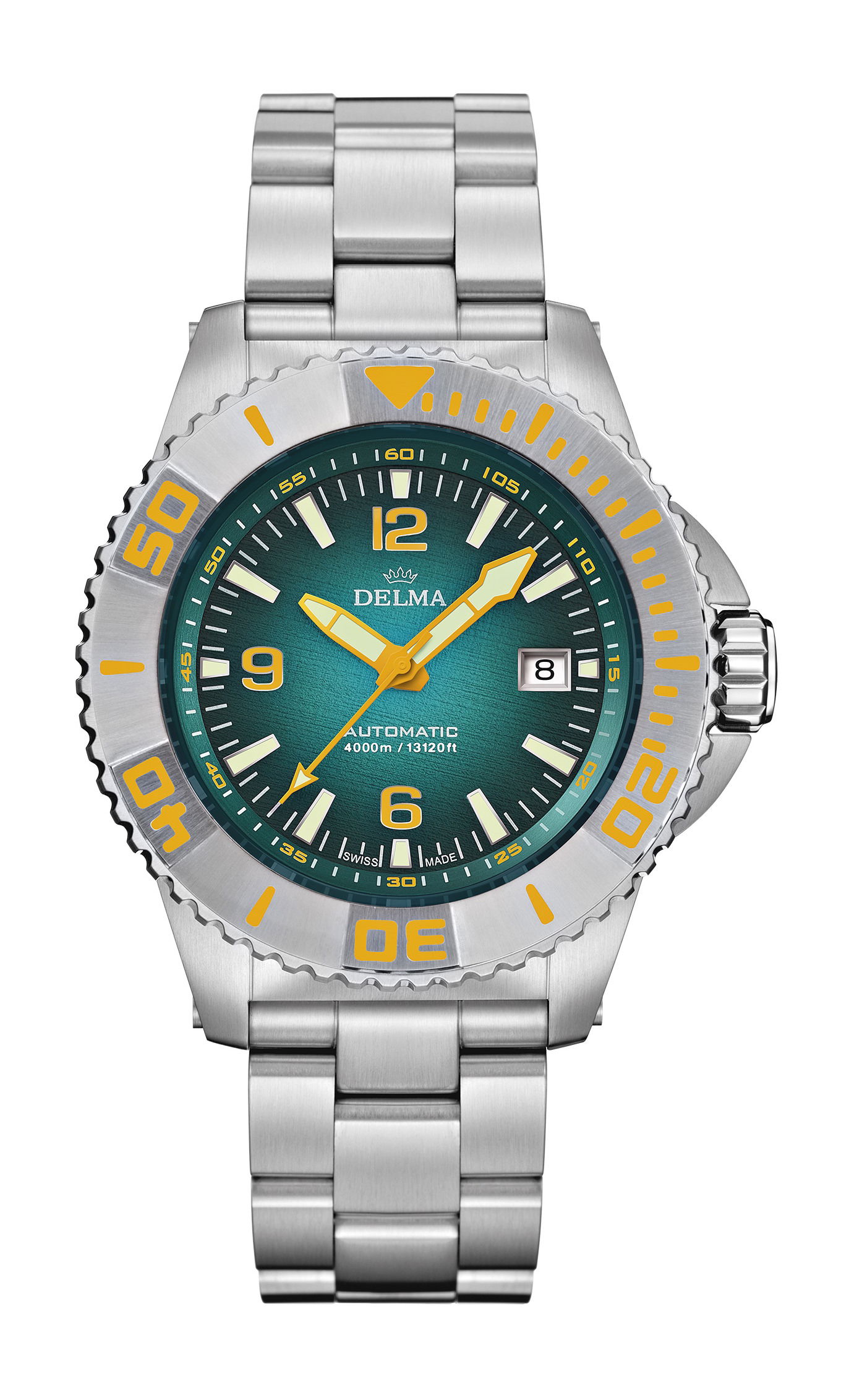 Delma Blue Shark III Azores luxury timepiece - detailed view