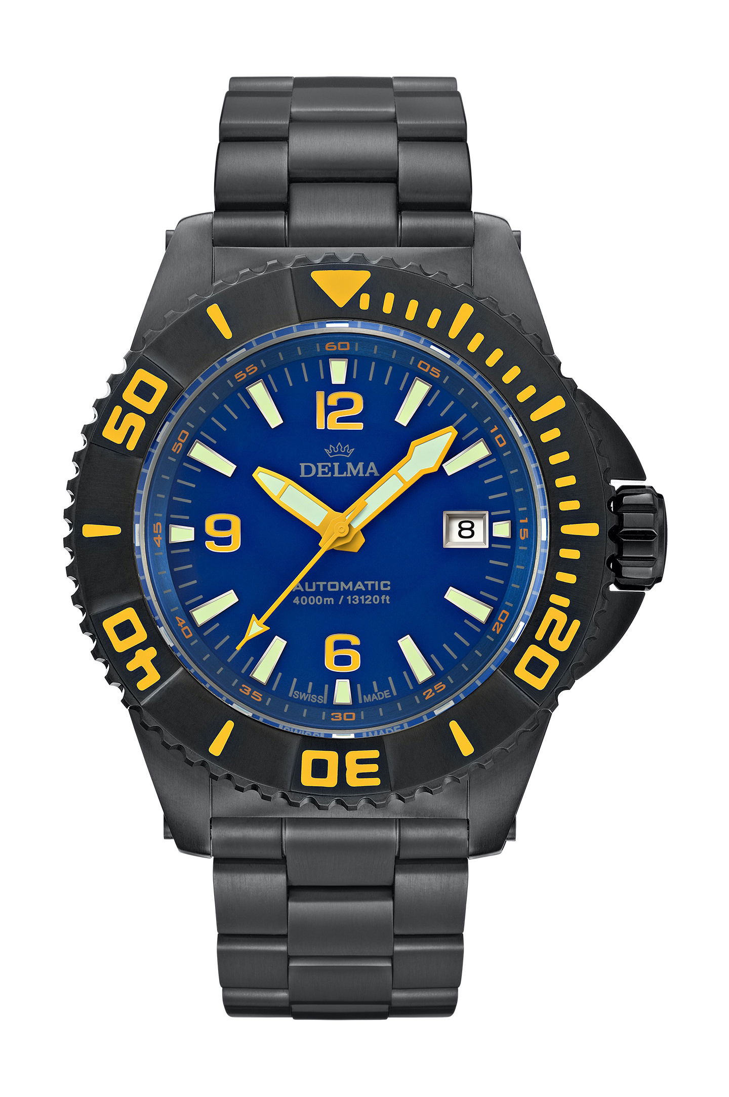 Delma Blue Shark III Black Edition watch