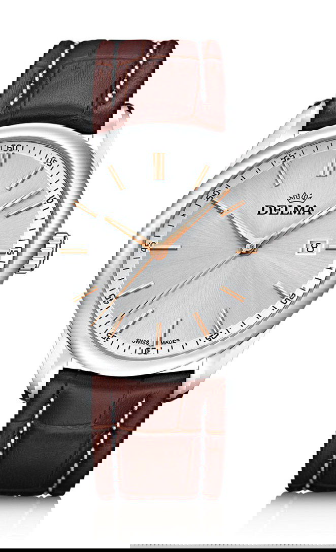Delma Cambridge luxury timepiece - detailed view