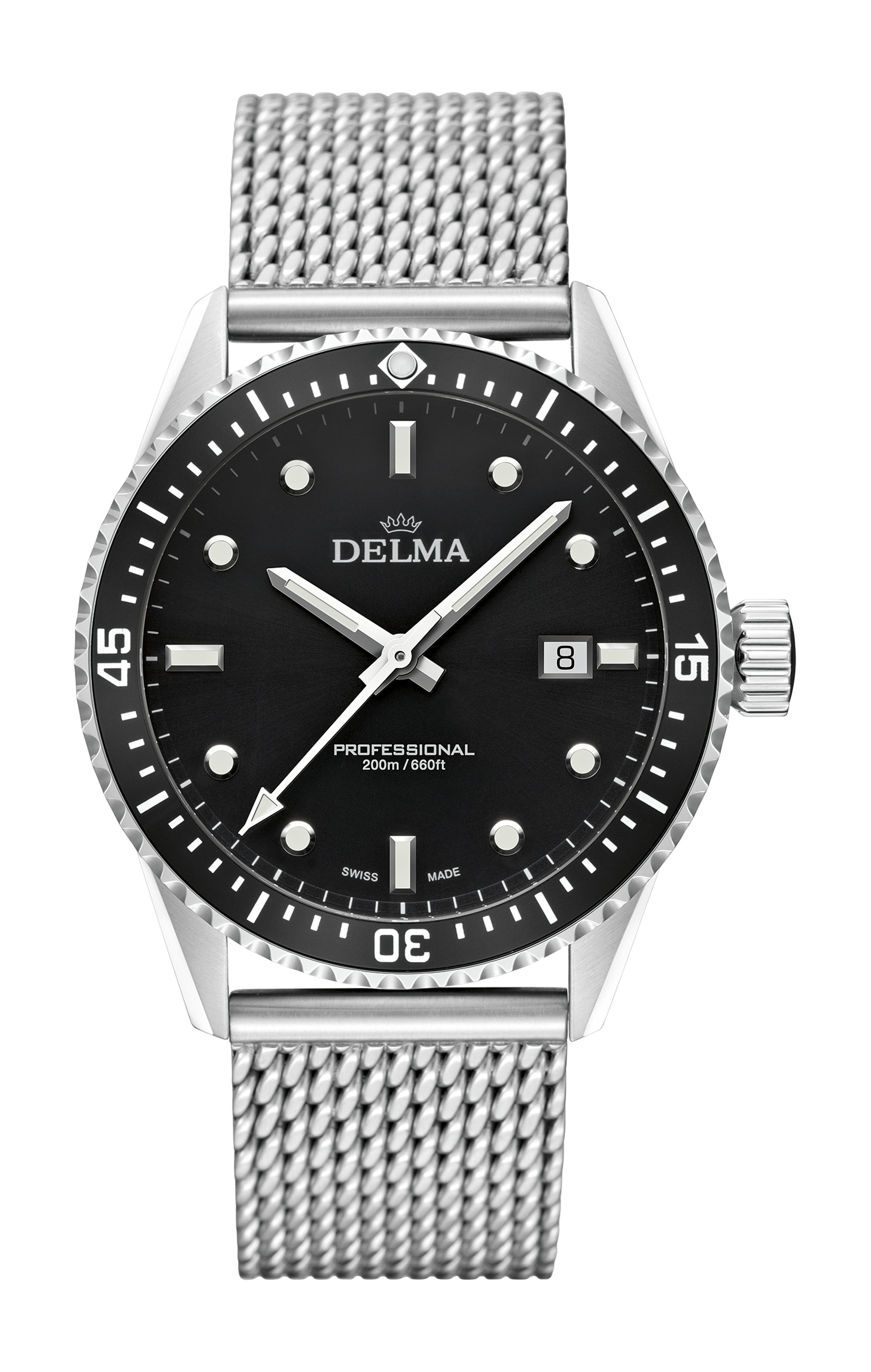 Delma Cayman luxury timepiece - detailed view
