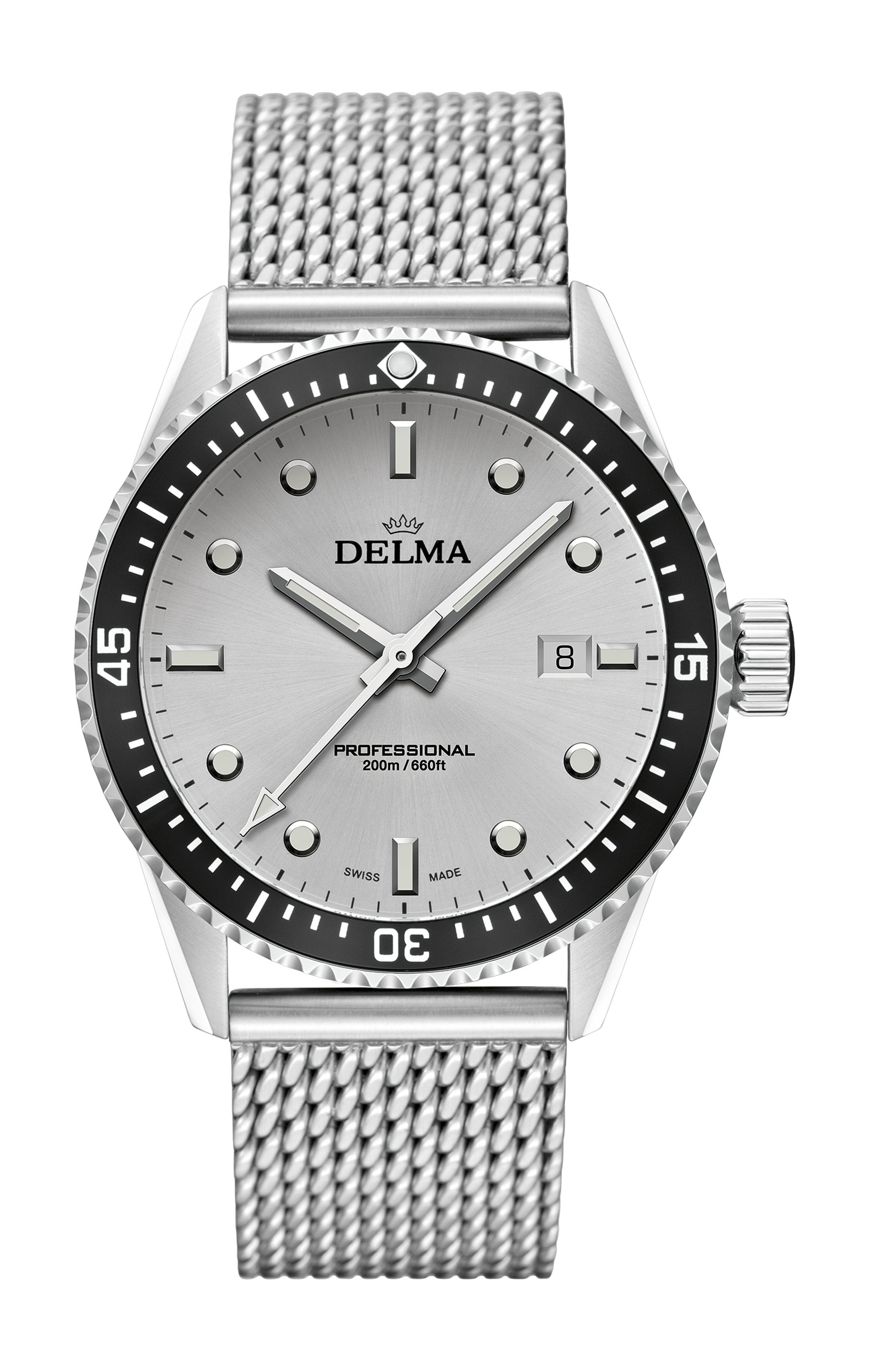 Delma Cayman luxury timepiece - detailed view