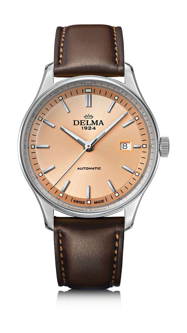 Delma Classic luxury timepiece - detailed view