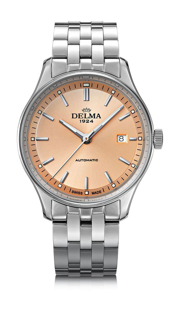 Delma Classic luxury timepiece - detailed view