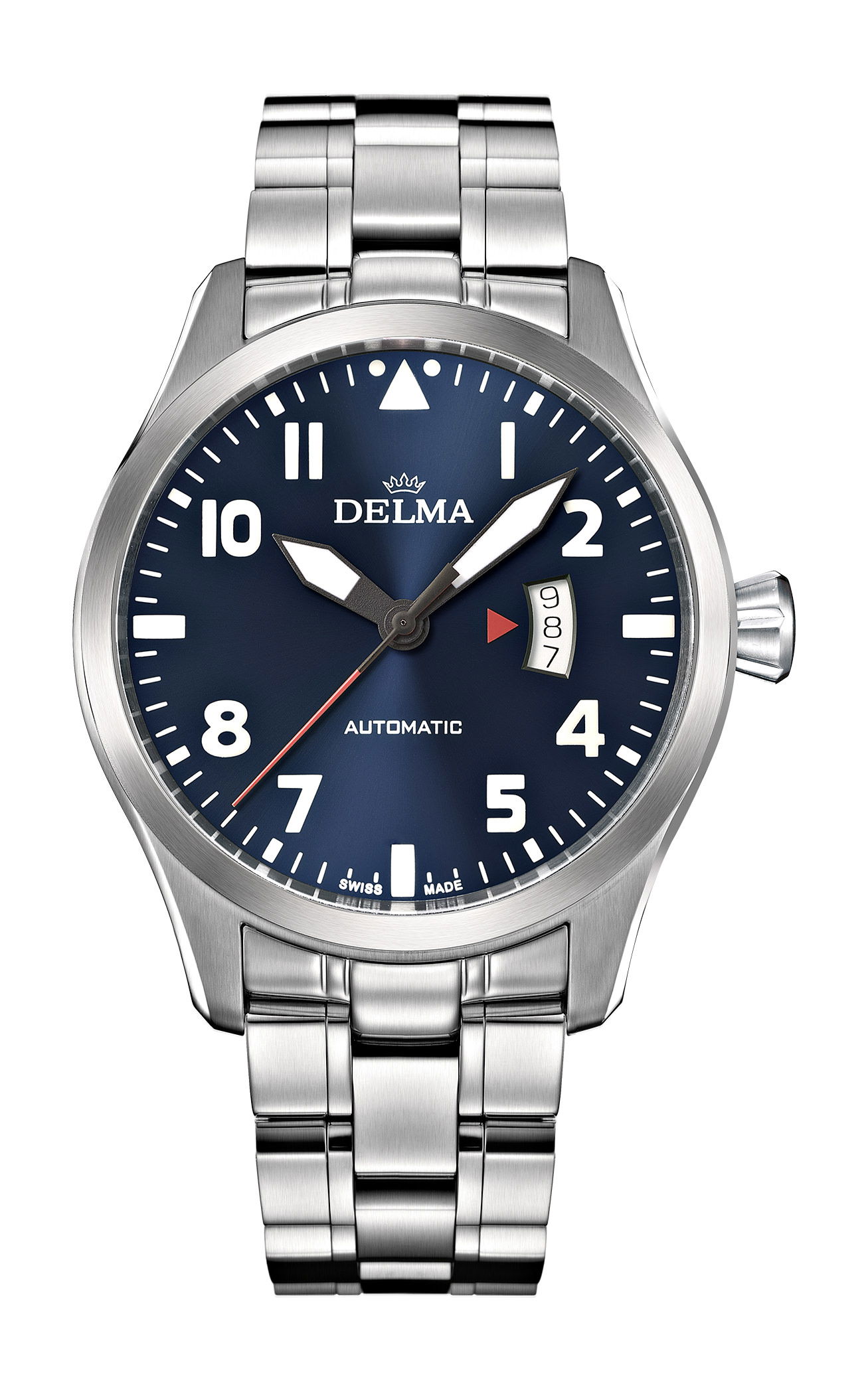 Delma Commander luxury timepiece - detailed view
