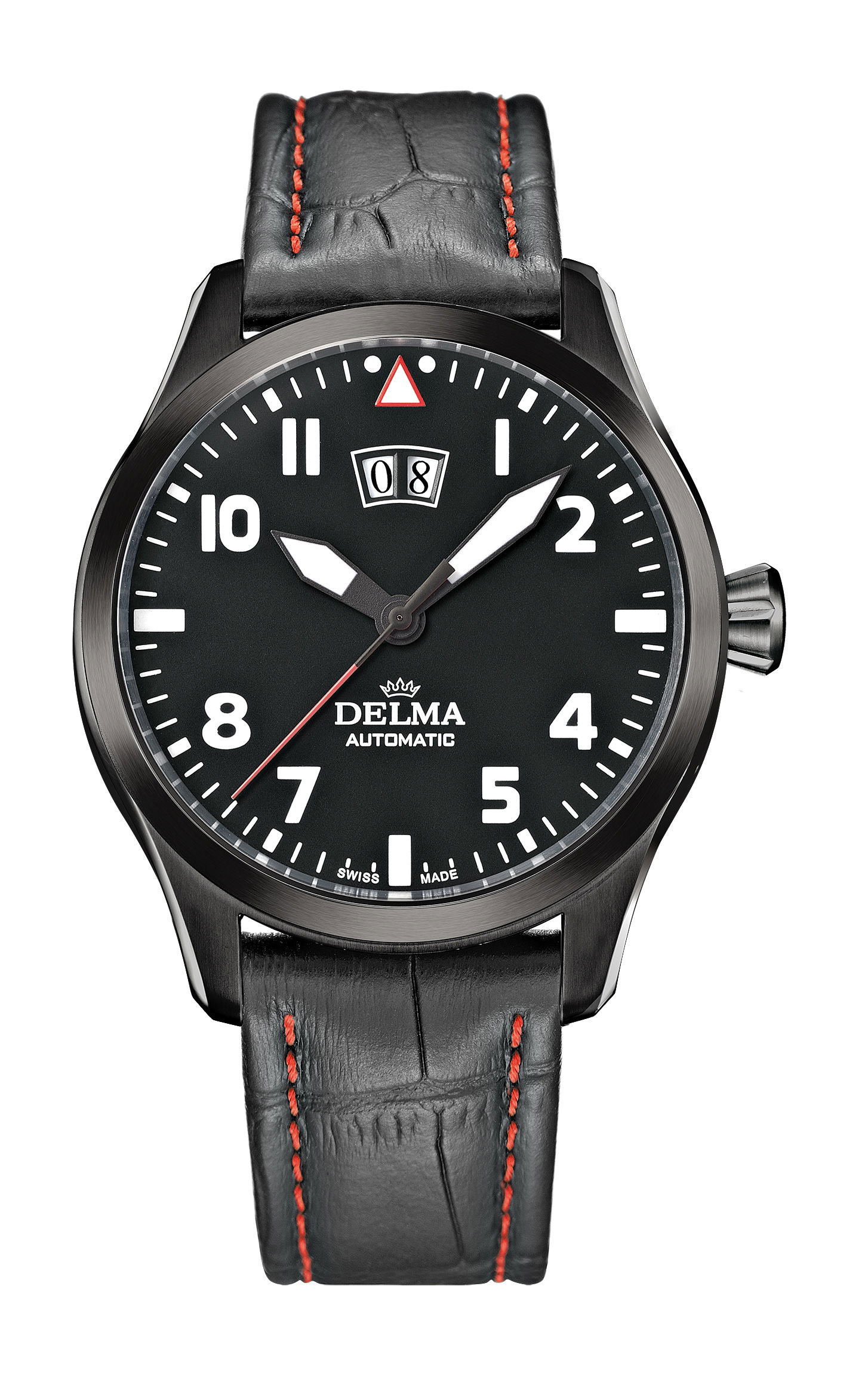 Delma Commander Big Date luxury timepiece - detailed view