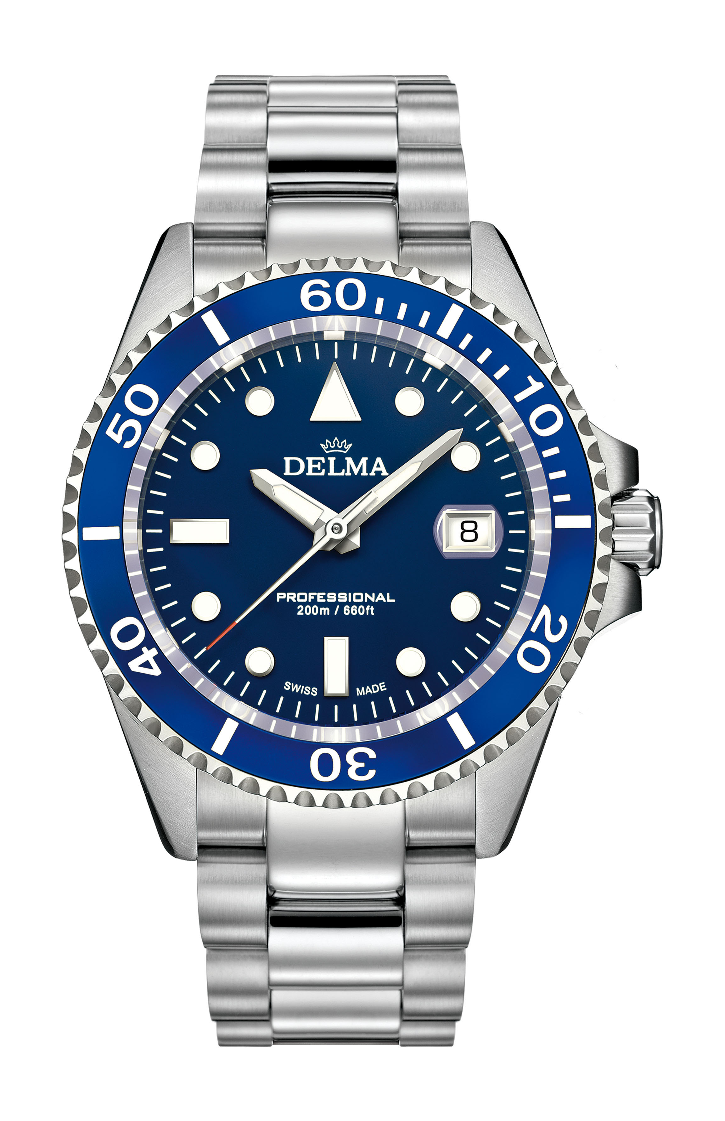 Delma Commander luxury timepiece - detailed view