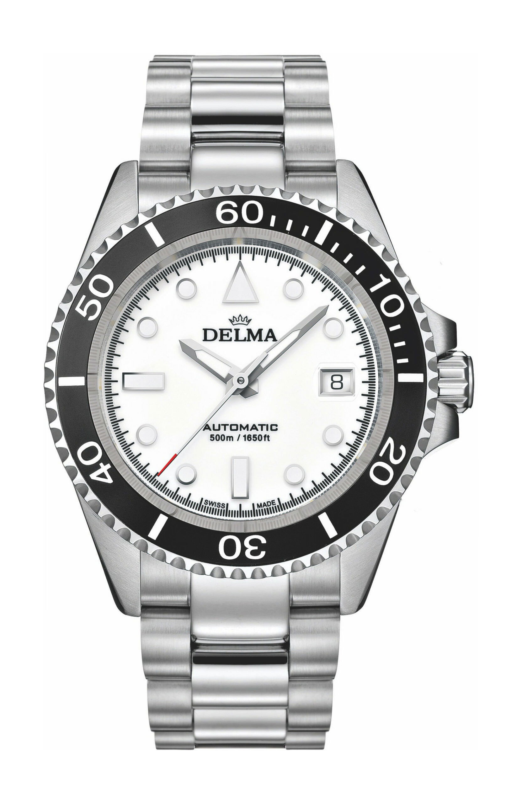 Delma Commodore Automatic luxury timepiece - detailed view