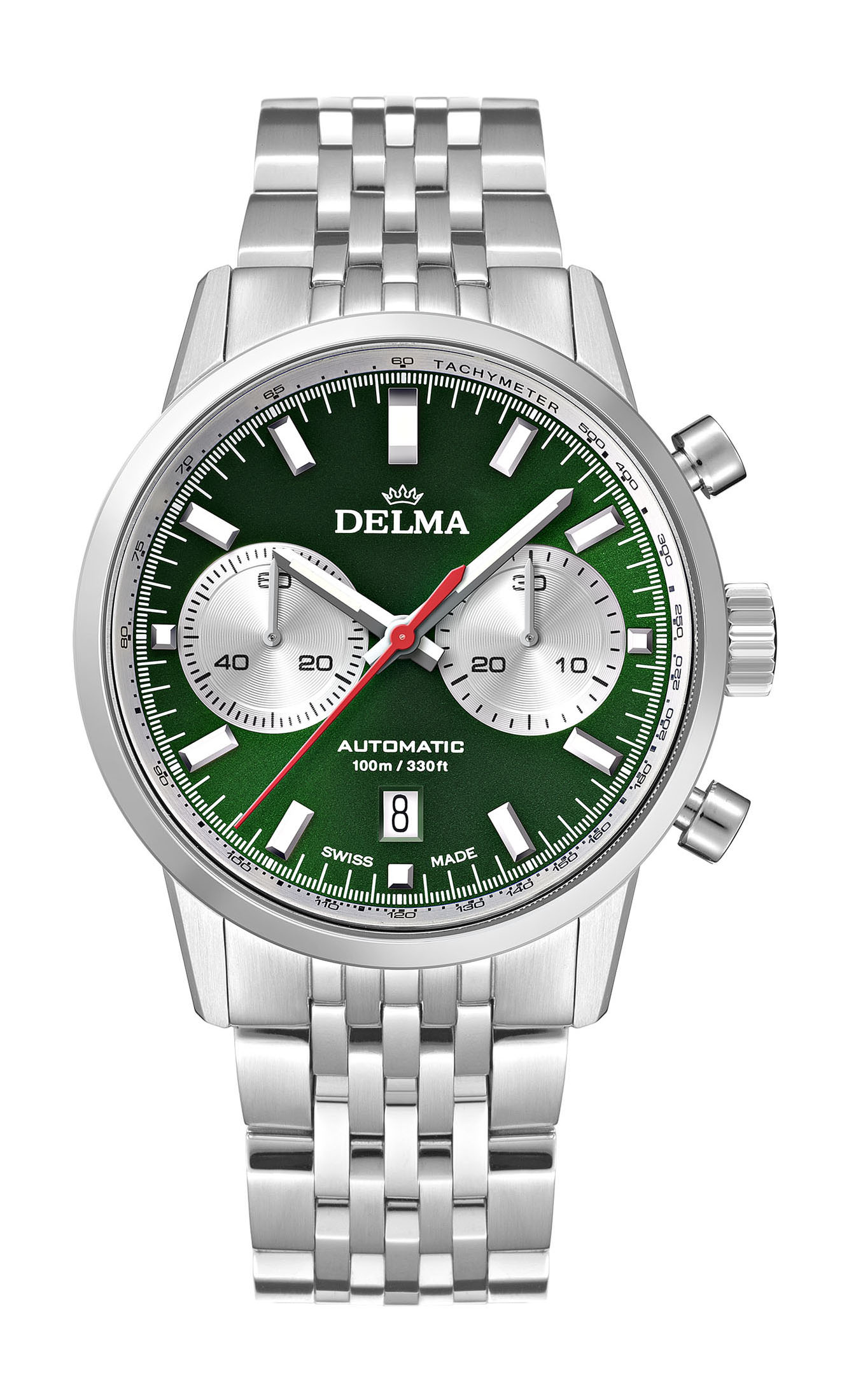 Delma Continental Automatic luxury timepiece - detailed view