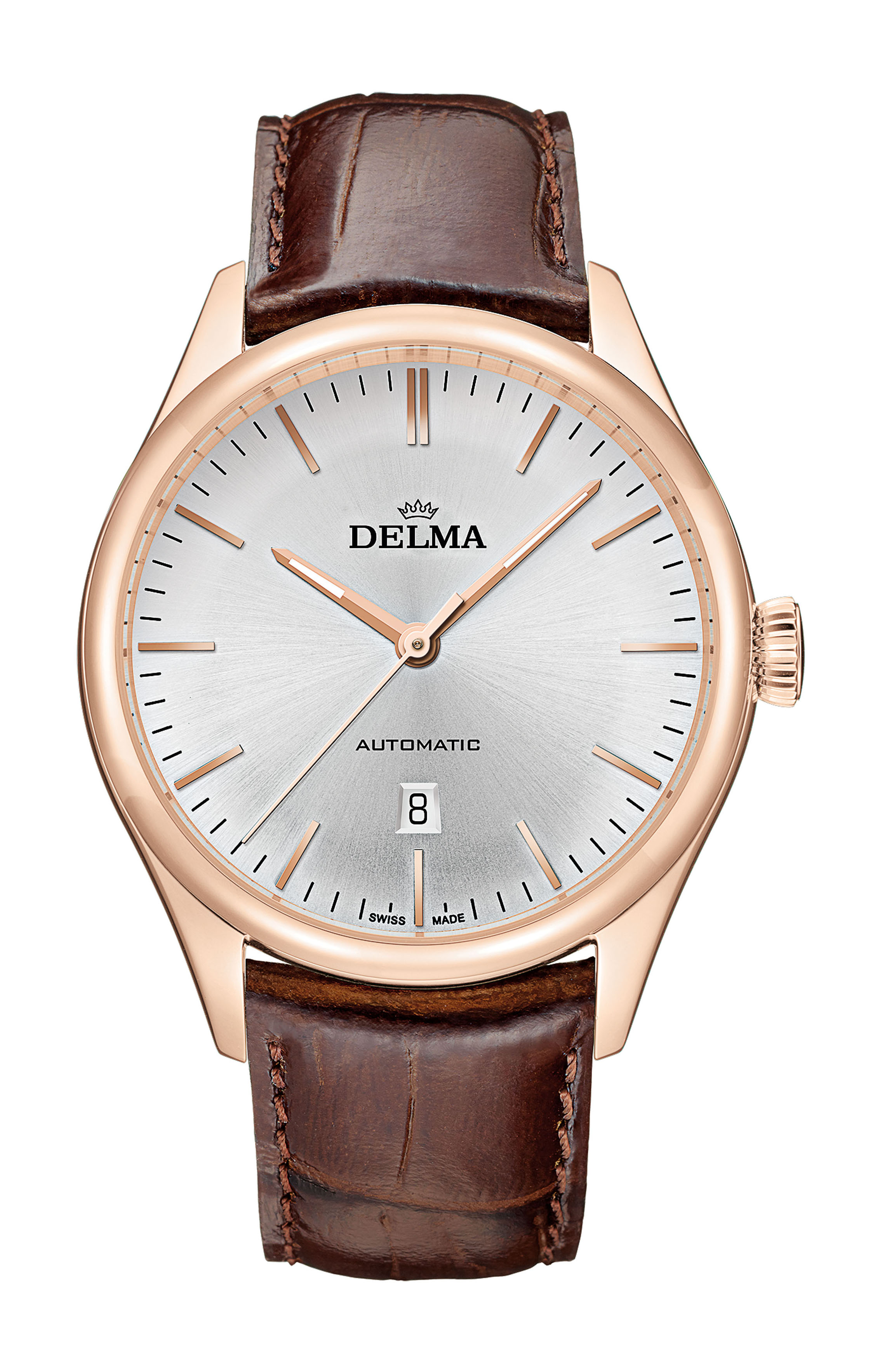 Delma Heritage Automatic luxury timepiece - detailed view
