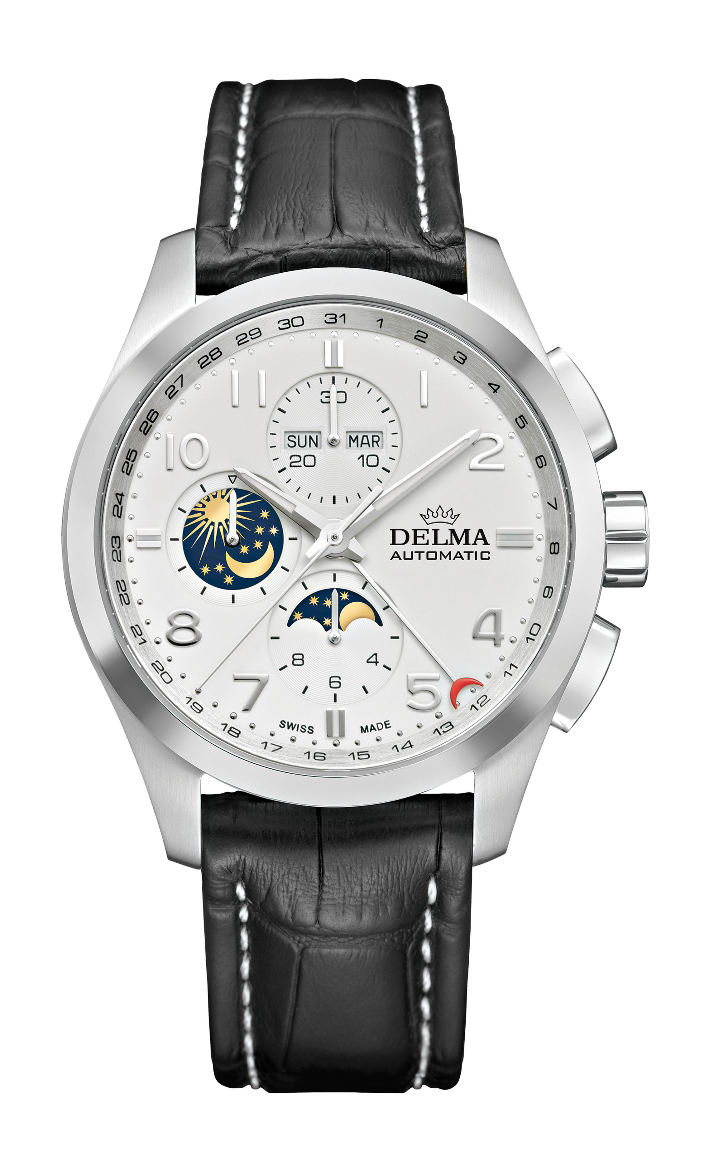 Delma Klondike luxury timepiece - detailed view
