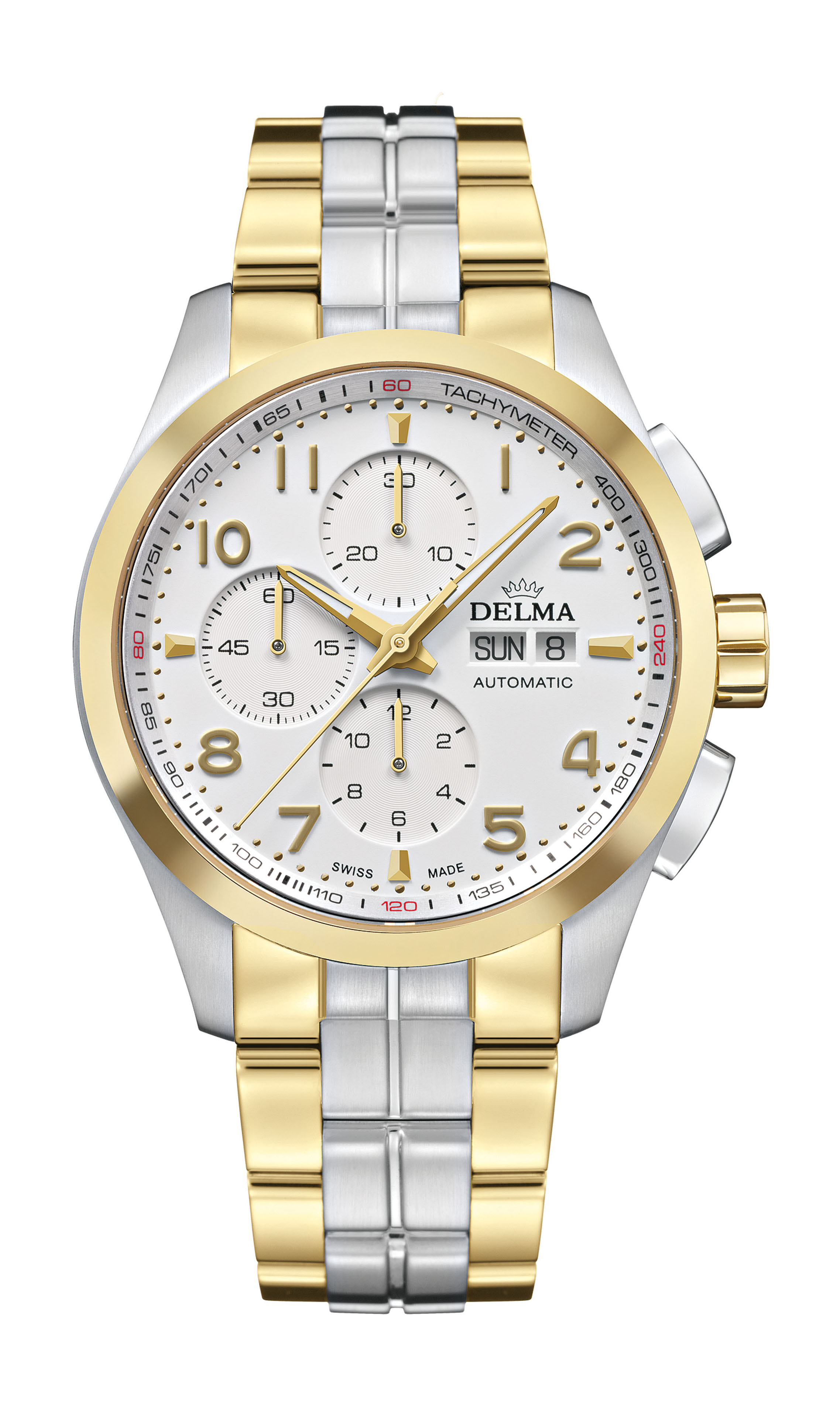 Delma Klondike Classic luxury timepiece - detailed view