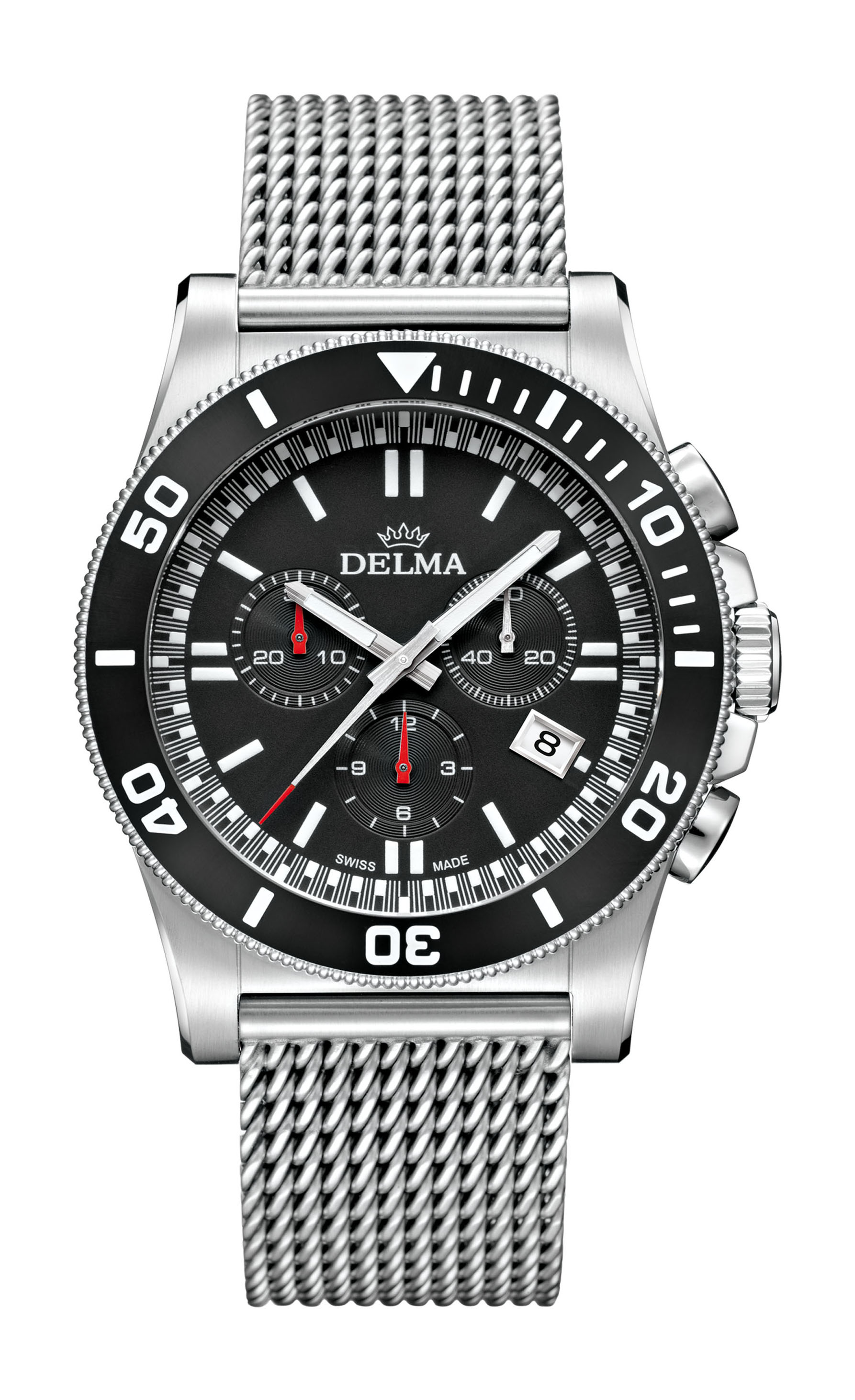 Delma Newcastle luxury timepiece - detailed view