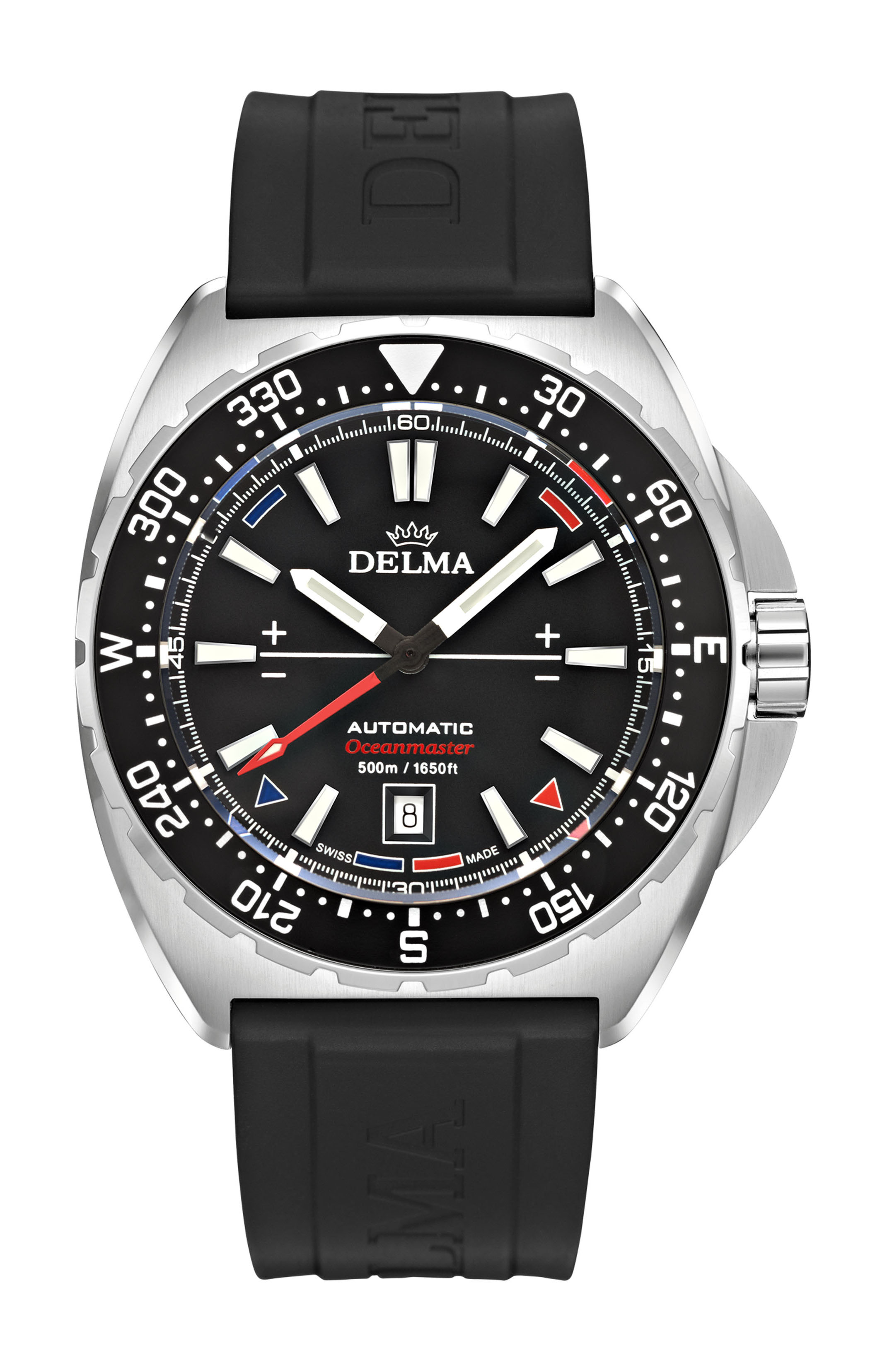 Delma Oceanmaster Automatic luxury timepiece - detailed view