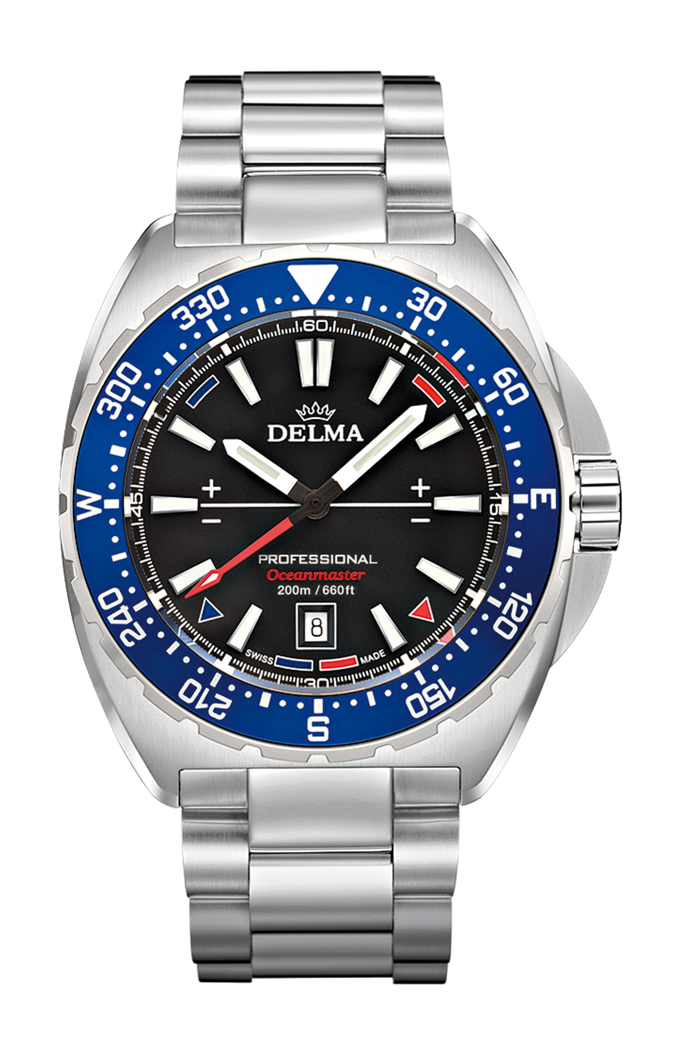 Delma Oceanmaster luxury timepiece - detailed view