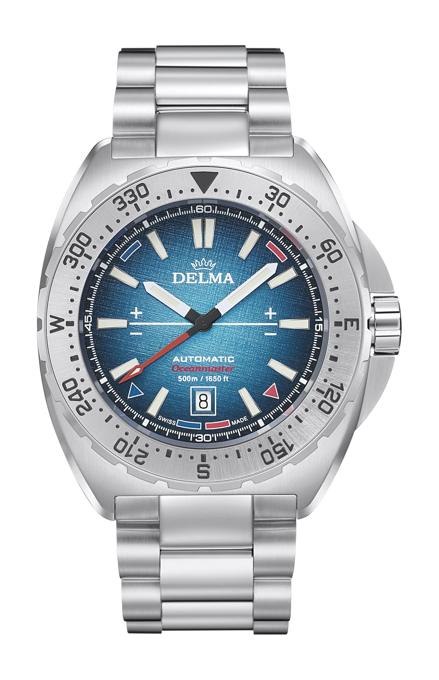 Delma Oceanmaster Antartica luxury timepiece - detailed view