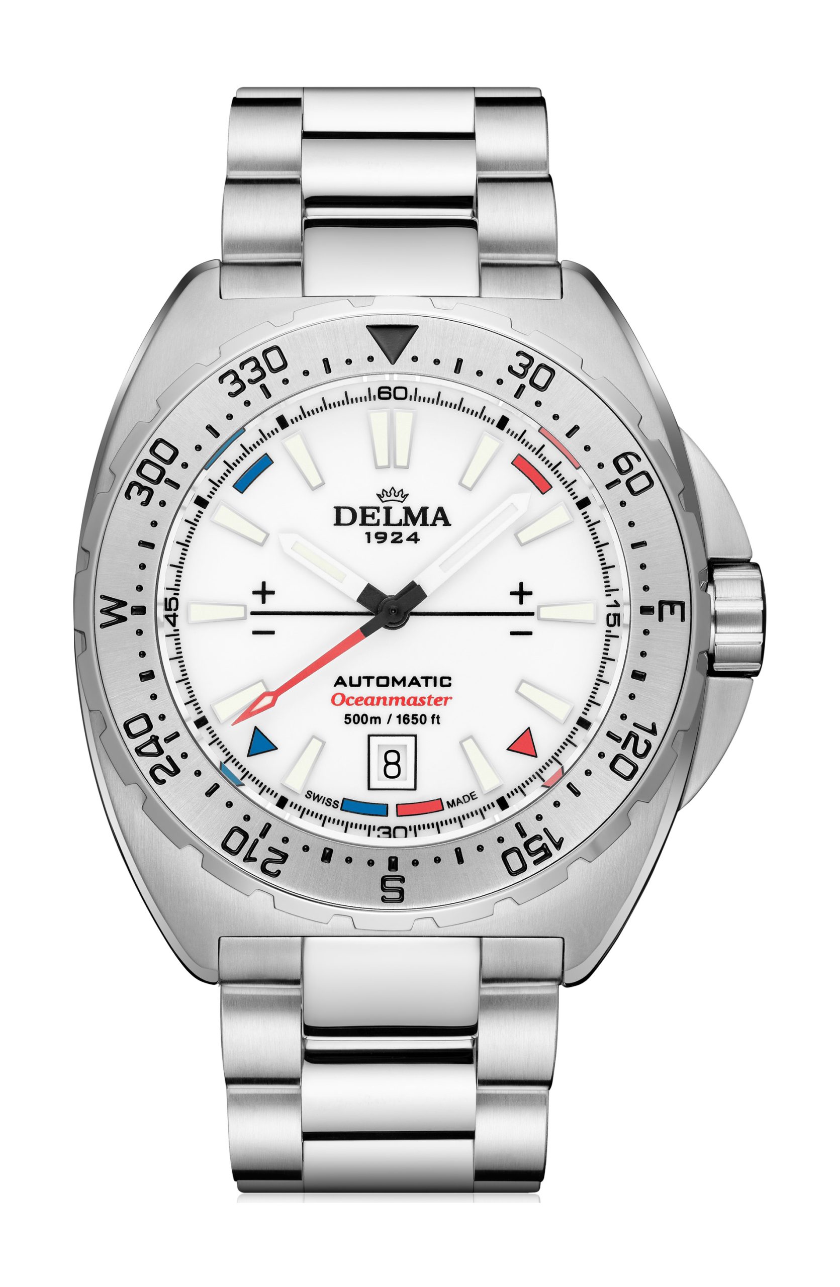 Delma Oceanmaster Oliver Heer Ocean Racing luxury timepiece - detailed view