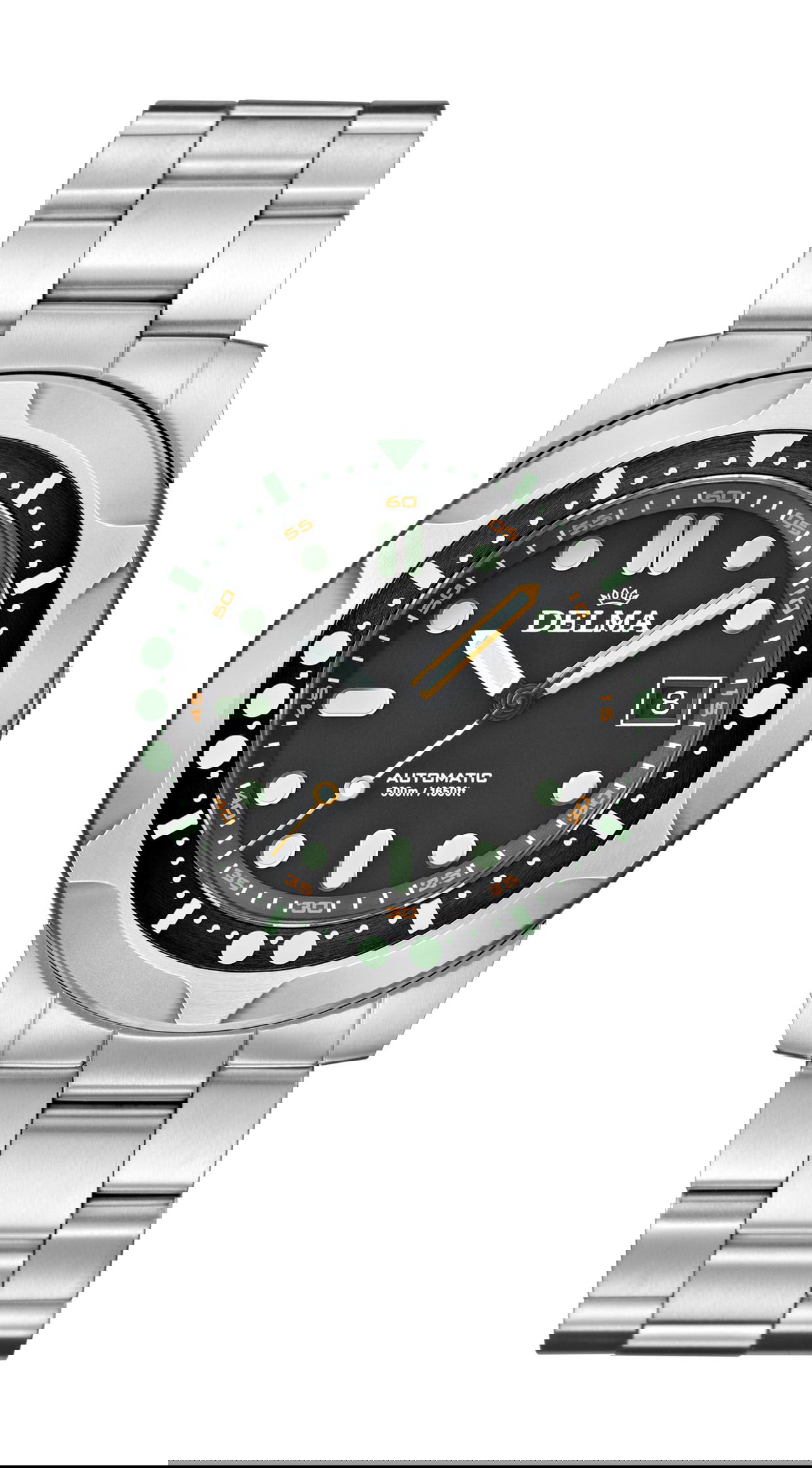 Delma Quattro luxury timepiece - detailed view