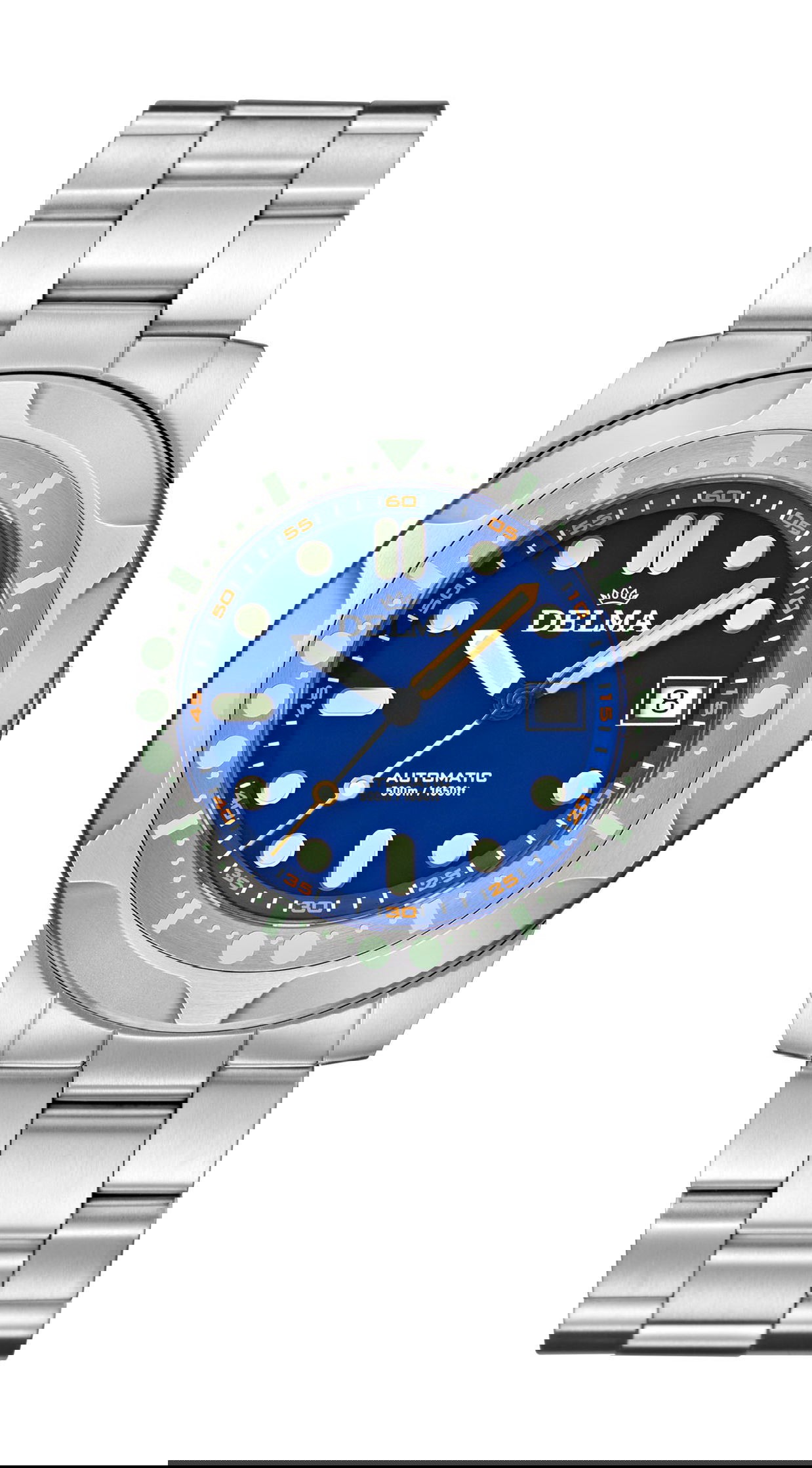 Delma Quattro luxury timepiece - detailed view
