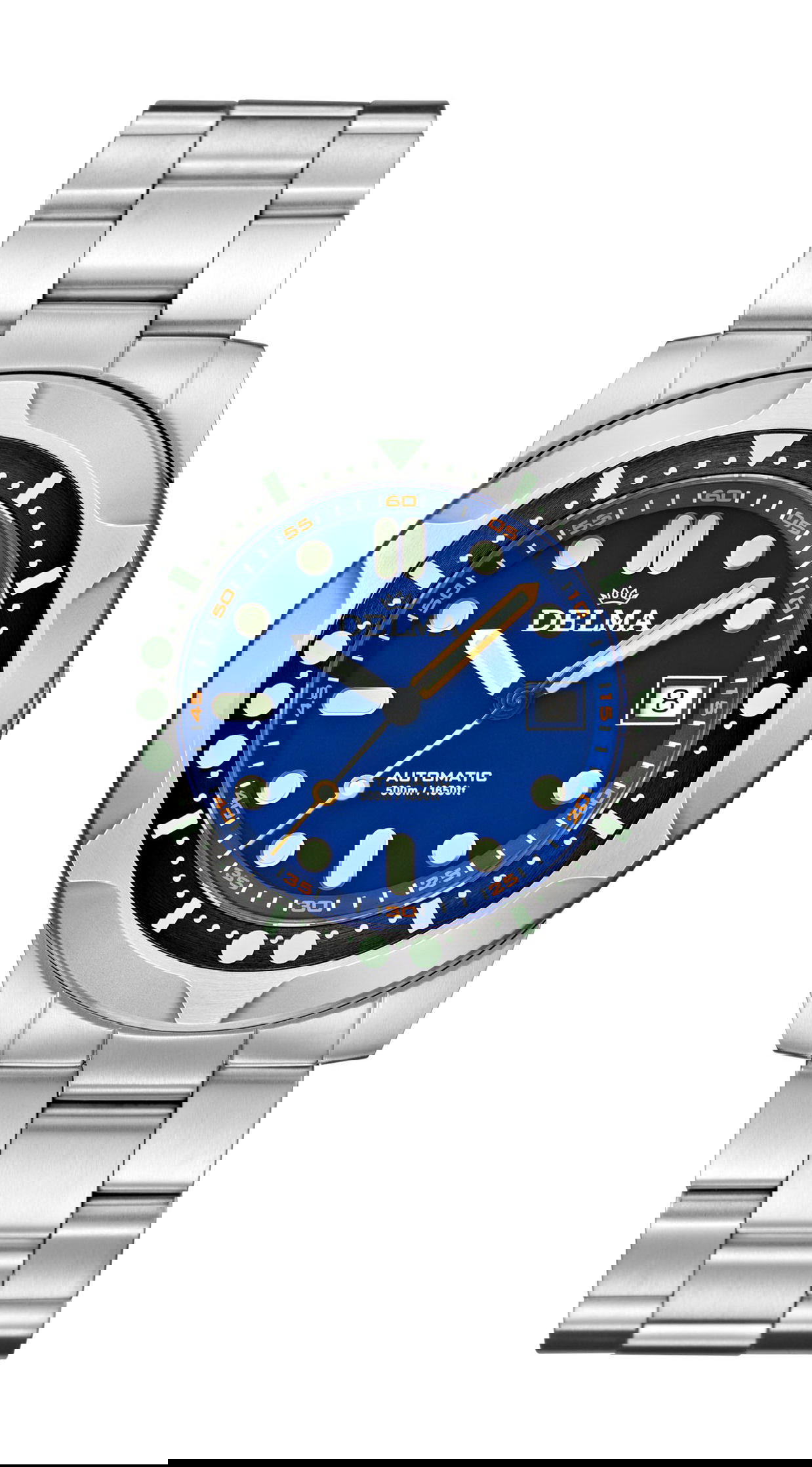 Delma Quattro luxury timepiece - detailed view
