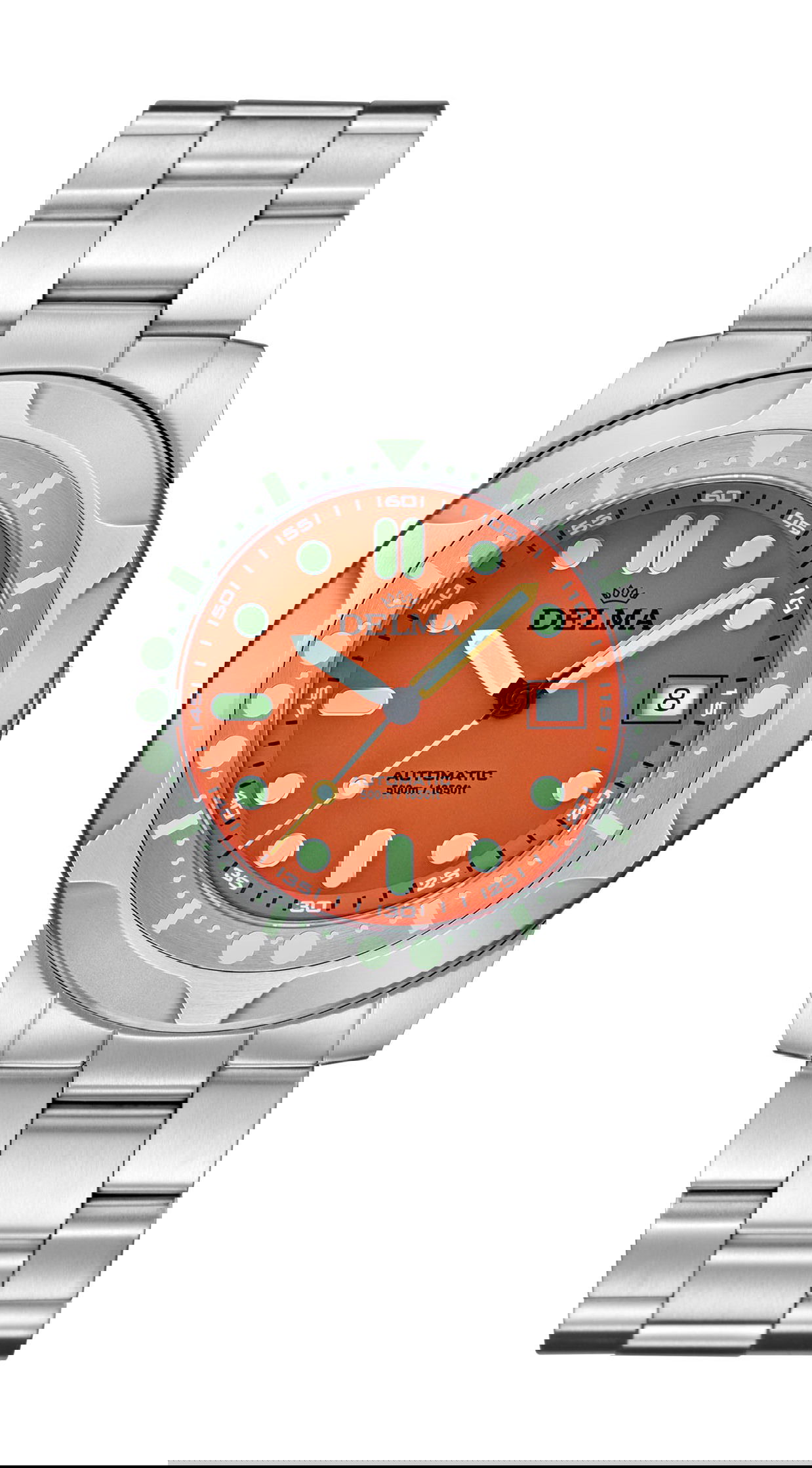 Delma Quattro luxury timepiece - detailed view