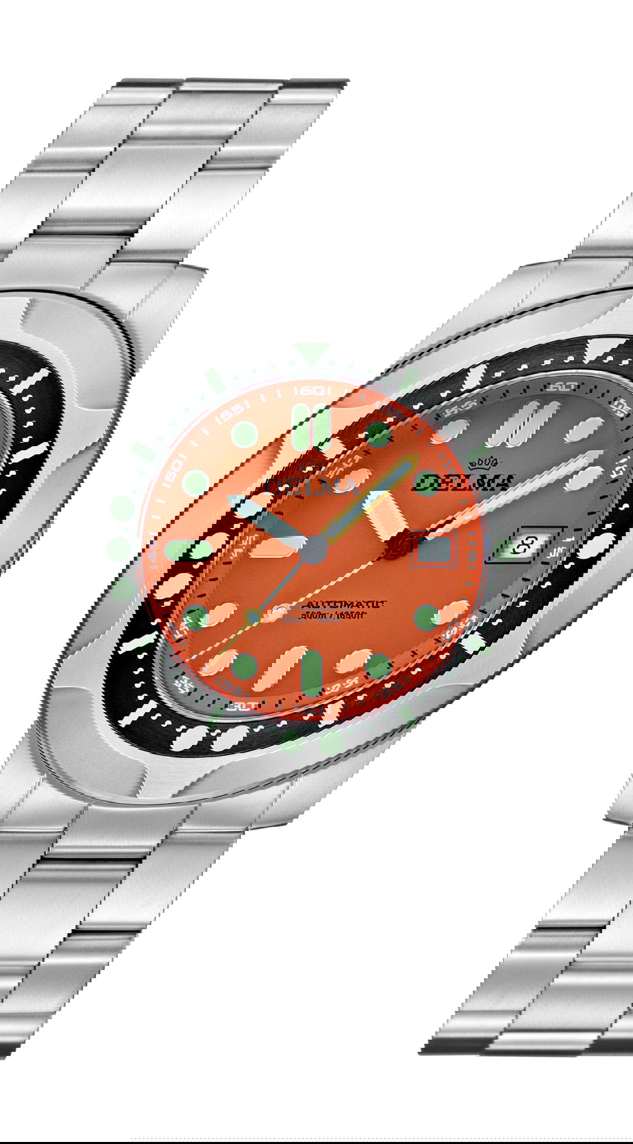 Delma Quattro luxury timepiece - detailed view