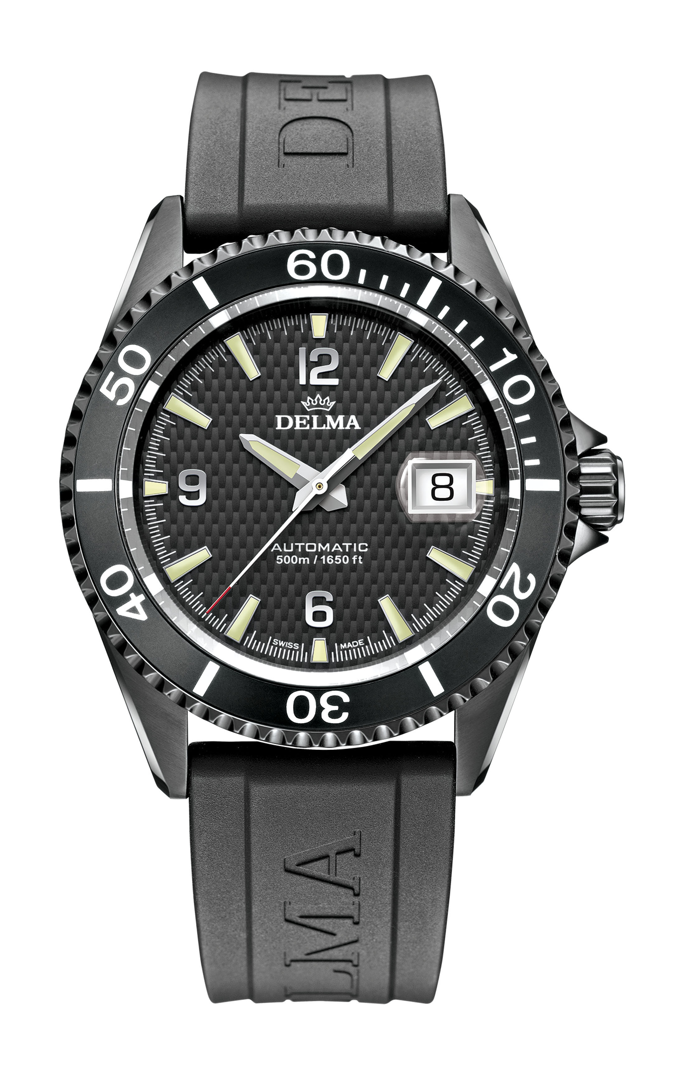Delma Santiago Automatic Ceramic luxury timepiece - detailed view