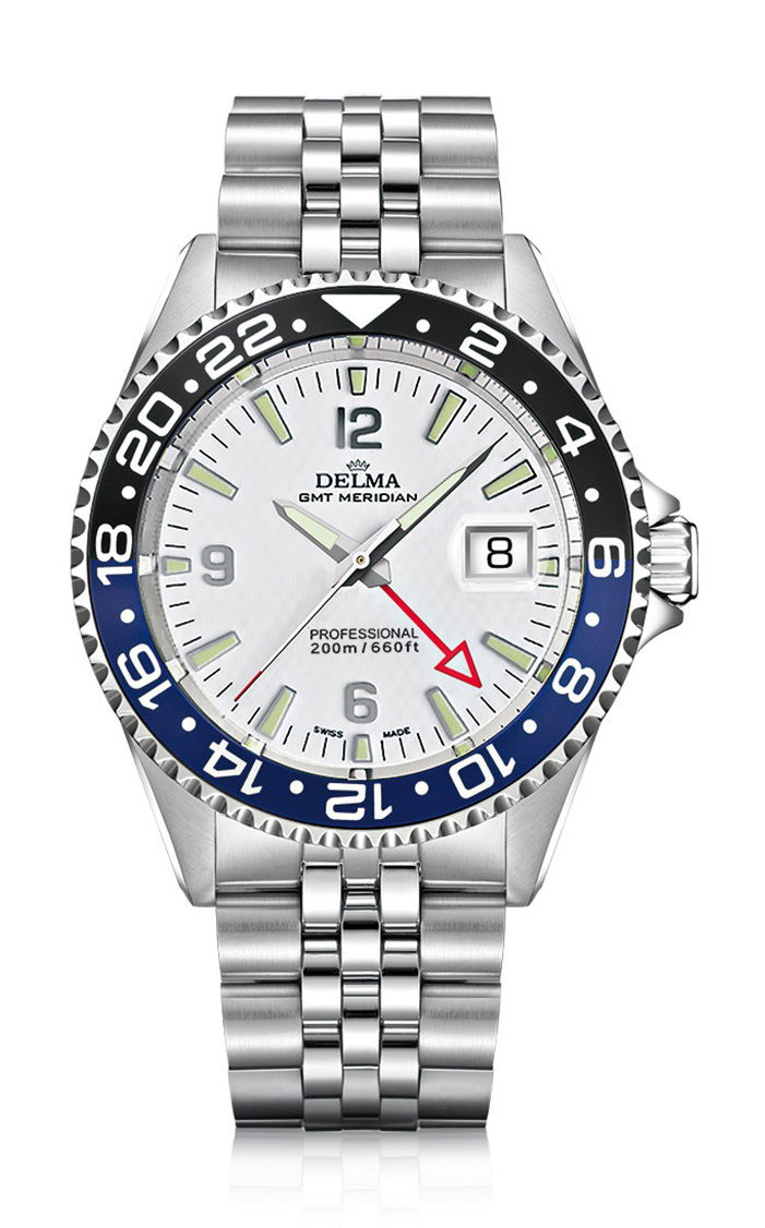 Delma Santiago GMT luxury timepiece - detailed view