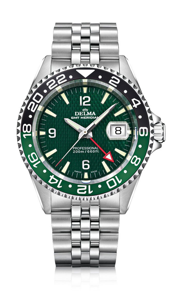 Delma Santiago GMT luxury timepiece - detailed view