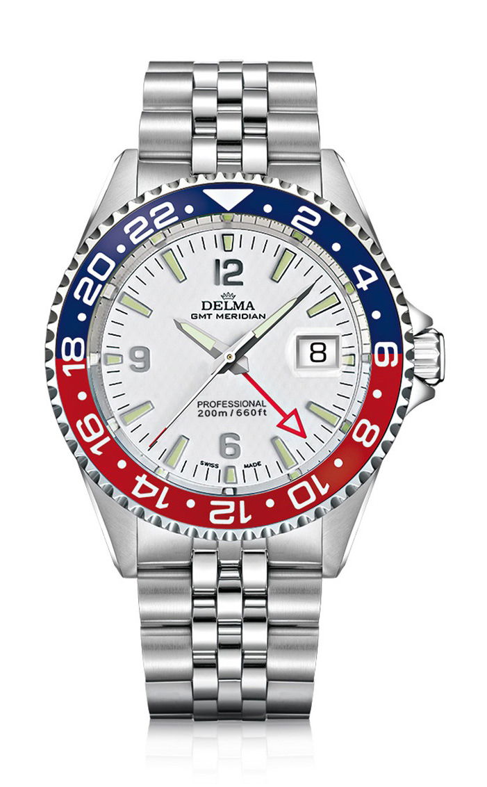 Delma Santiago GMT luxury timepiece - detailed view
