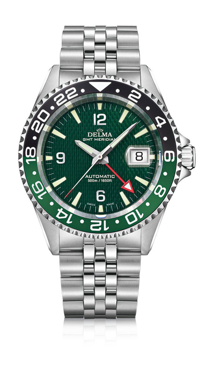 Delma Santiago GMT Meridian luxury timepiece - detailed view