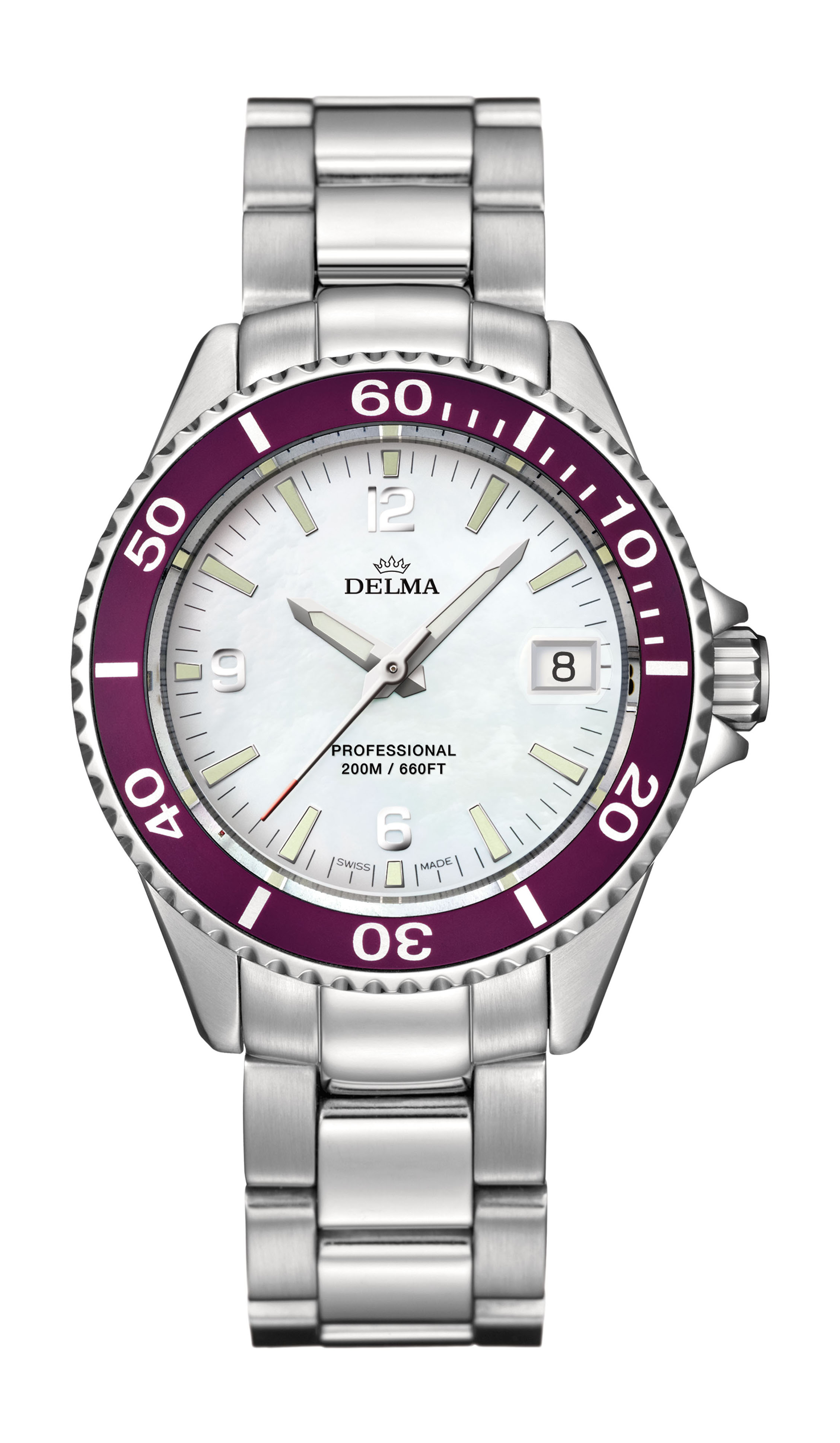 Delma Santiago Ladies Quartz luxury timepiece - detailed view