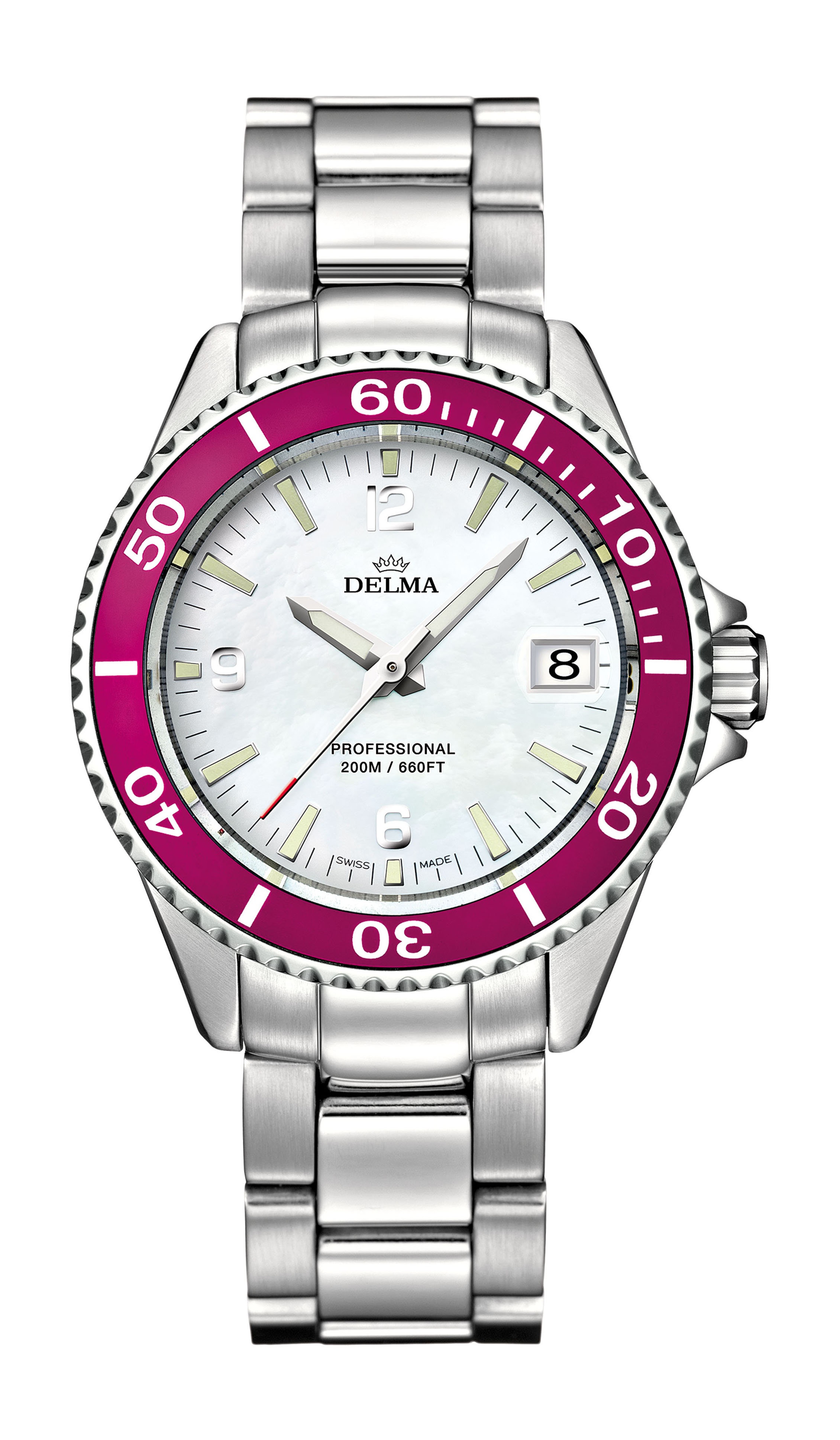 Delma Santiago Ladies Quartz luxury timepiece - detailed view